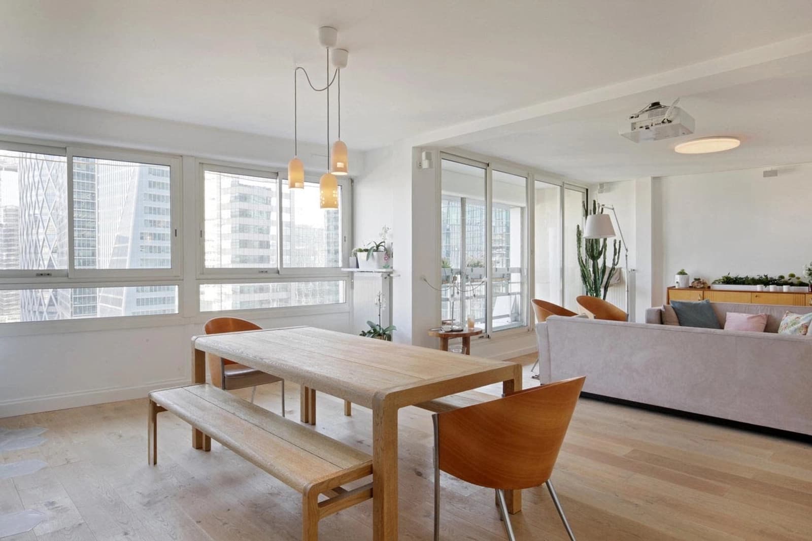 Salle de réunion dans Appartement à La Défense avec une grande terrasse - 0