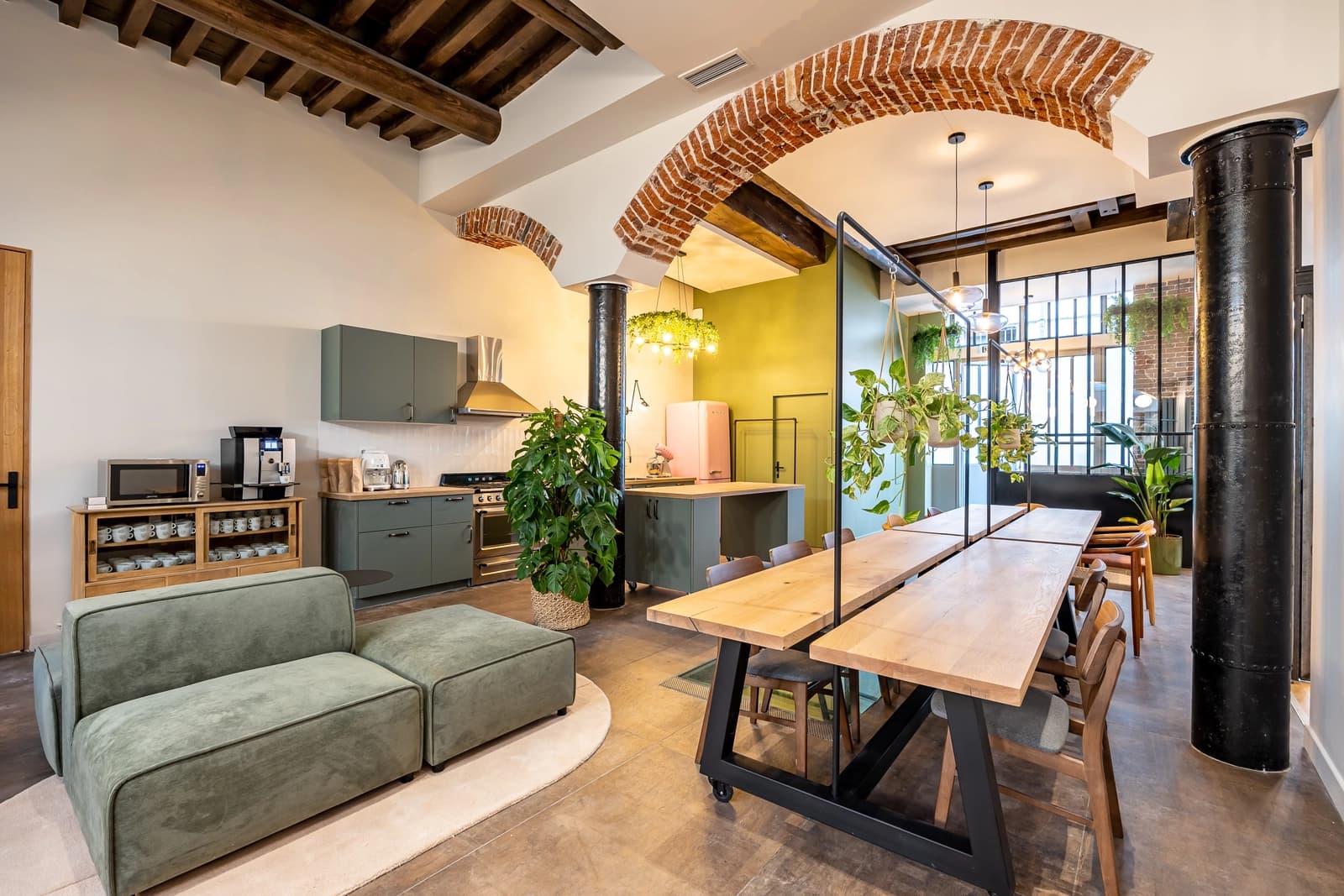 Living room in WOOM Lyon - 1
