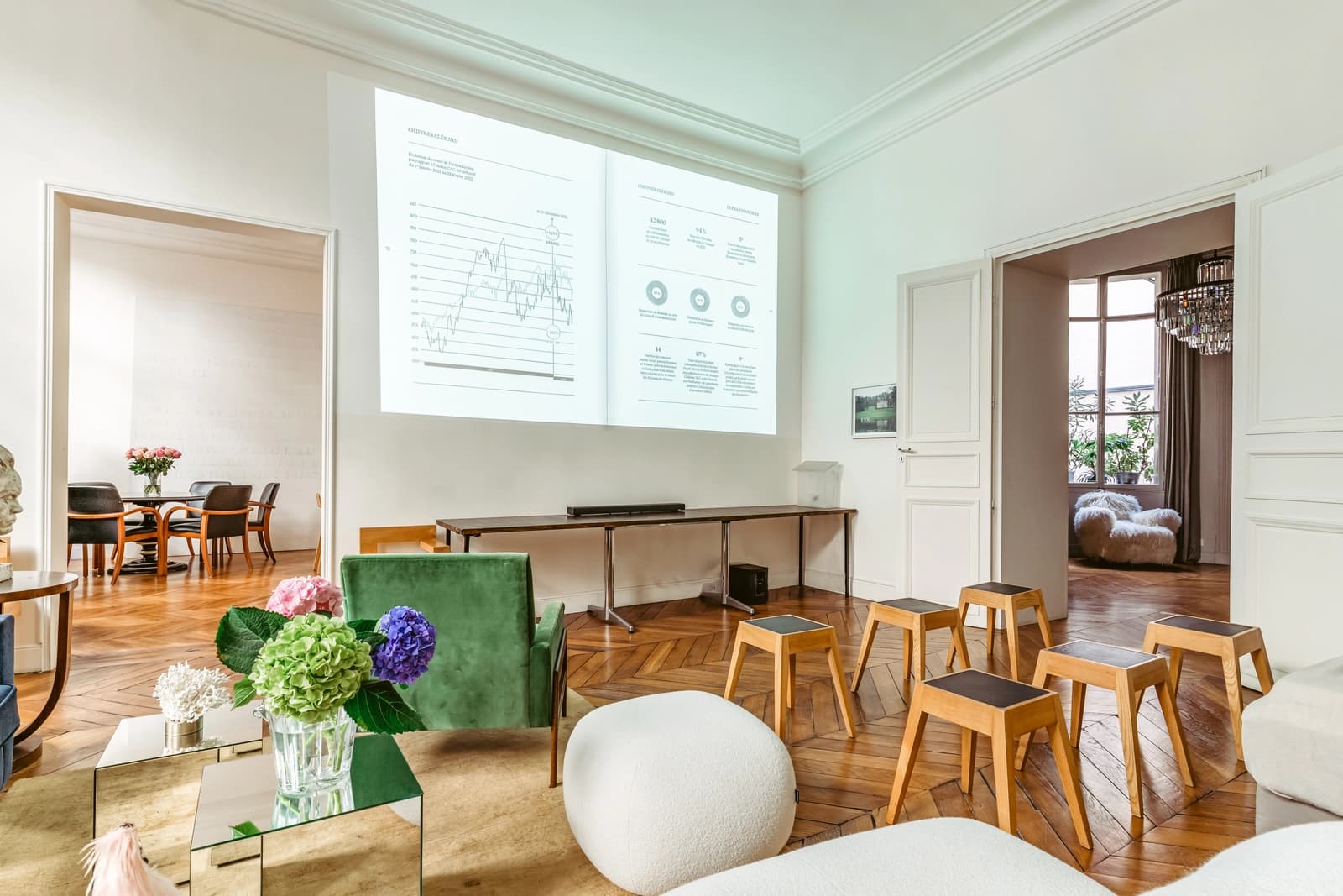 Salle de réunion dans Bel espace de 112m² entre Bourse et Palais Royal - 1