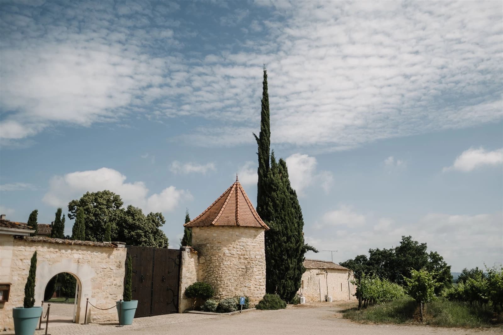 Salle de réunion dans Gironde: château médiéval perché, un site unique - 1