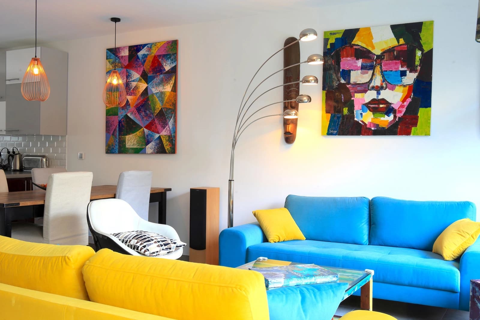 Salon dans Demeure avec piscine privée et son toit-terrasse unique - 1