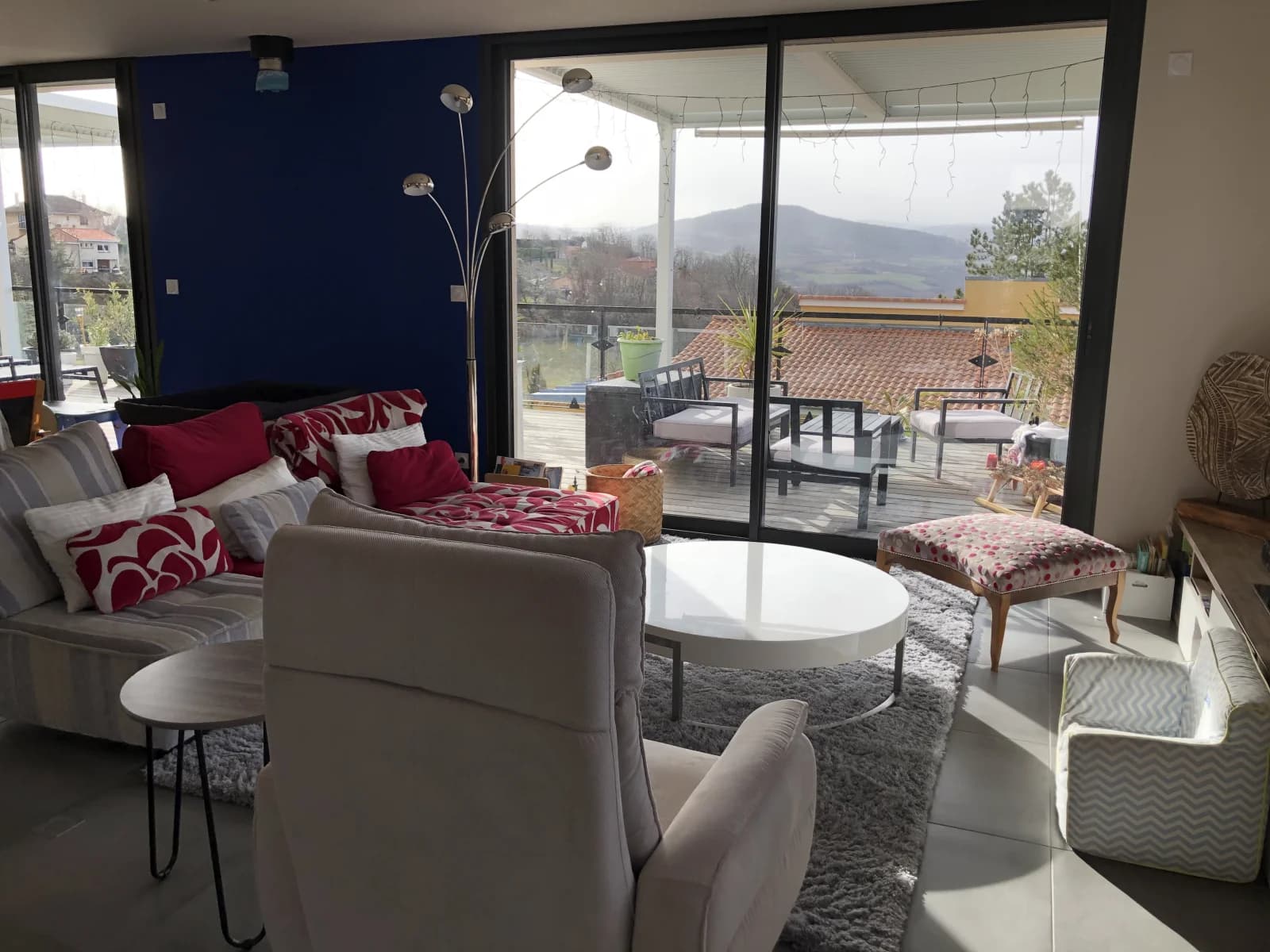 Salle de réunion dans Maison d'architecte offrant une vue réellement unique - 1