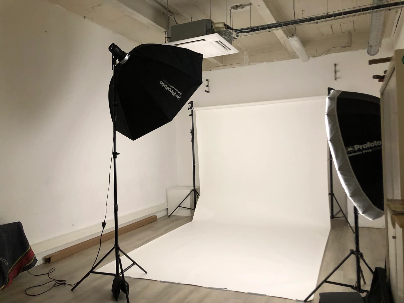 Studio photo au sein d'un Tiers-Lieu dédié à l'art