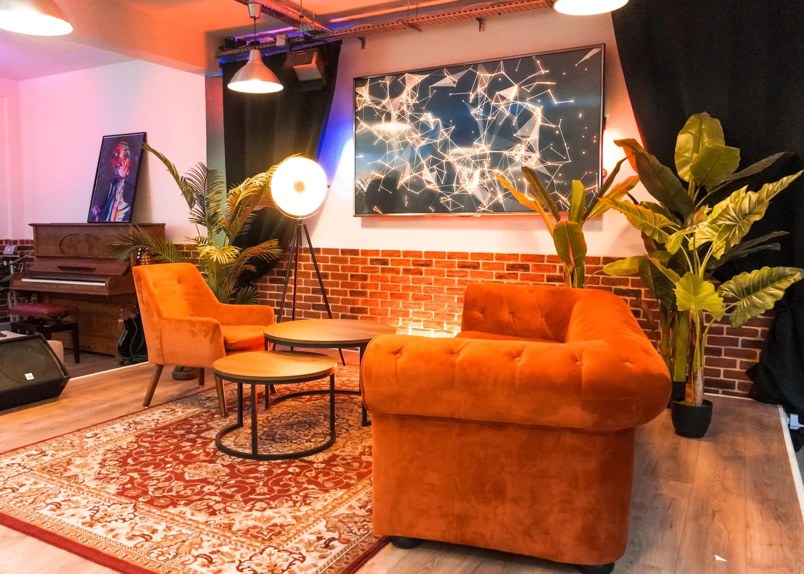 Salon dans Réplique du célèbre Central Perk: ambiance Friends garantie - 1