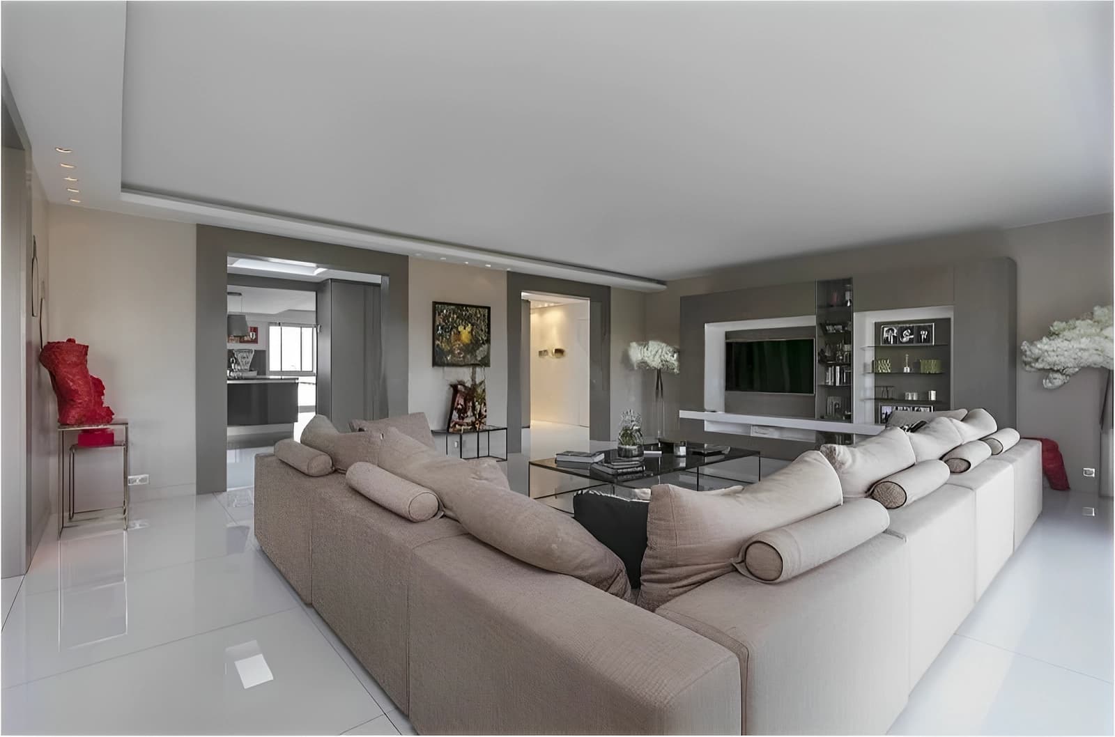 Space Uncluttered luxury apartment with 40m2 balcony - 3