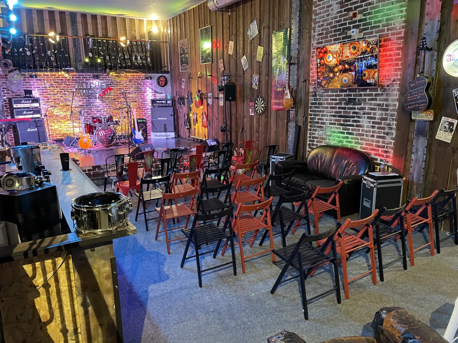 Salle de réunion dans Atmosphère select et feutrée d'un club new-yorkais - 1