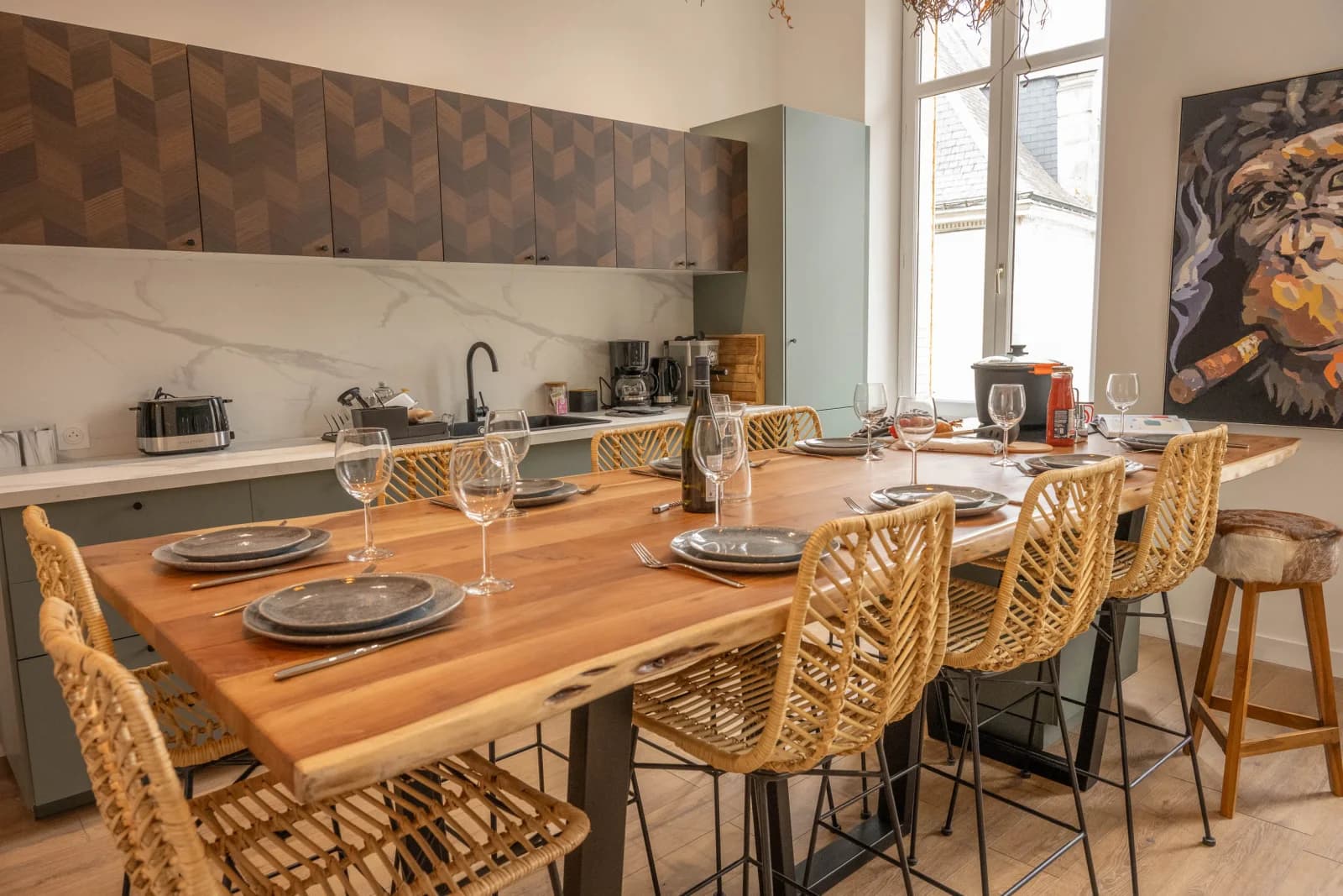 Espace Spacieux et élégant appartement avec terrasse - 3