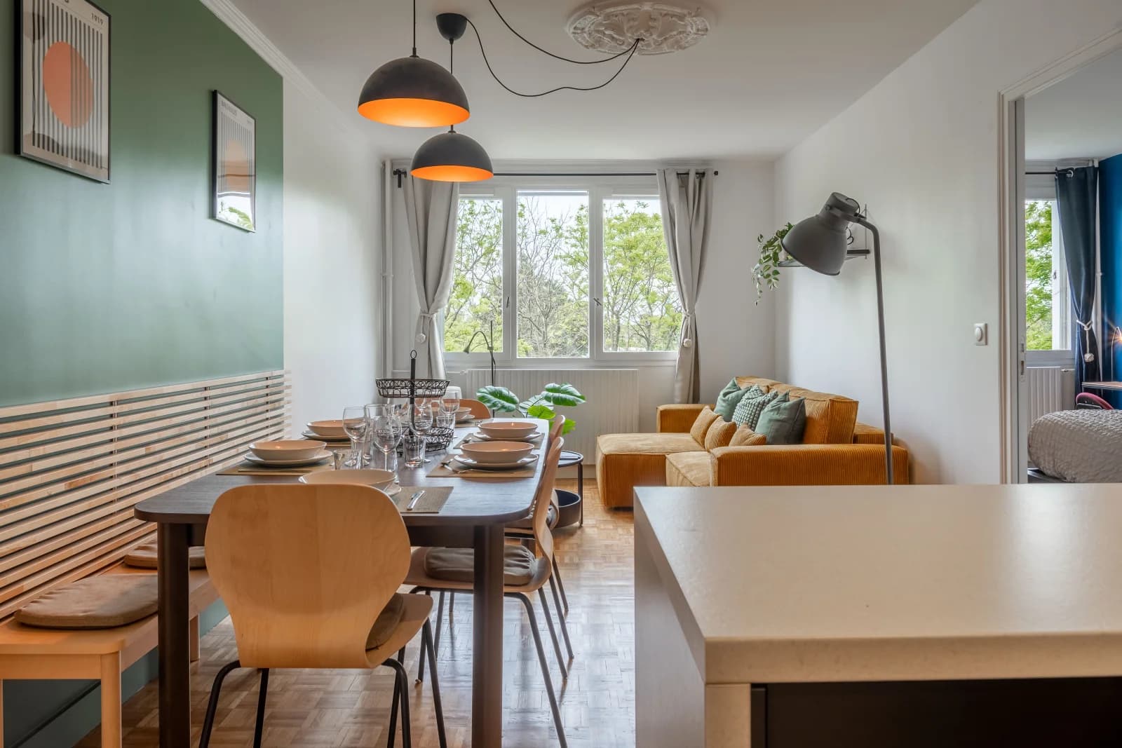 Space Spacious and bright Saint-Denis apartment - 1