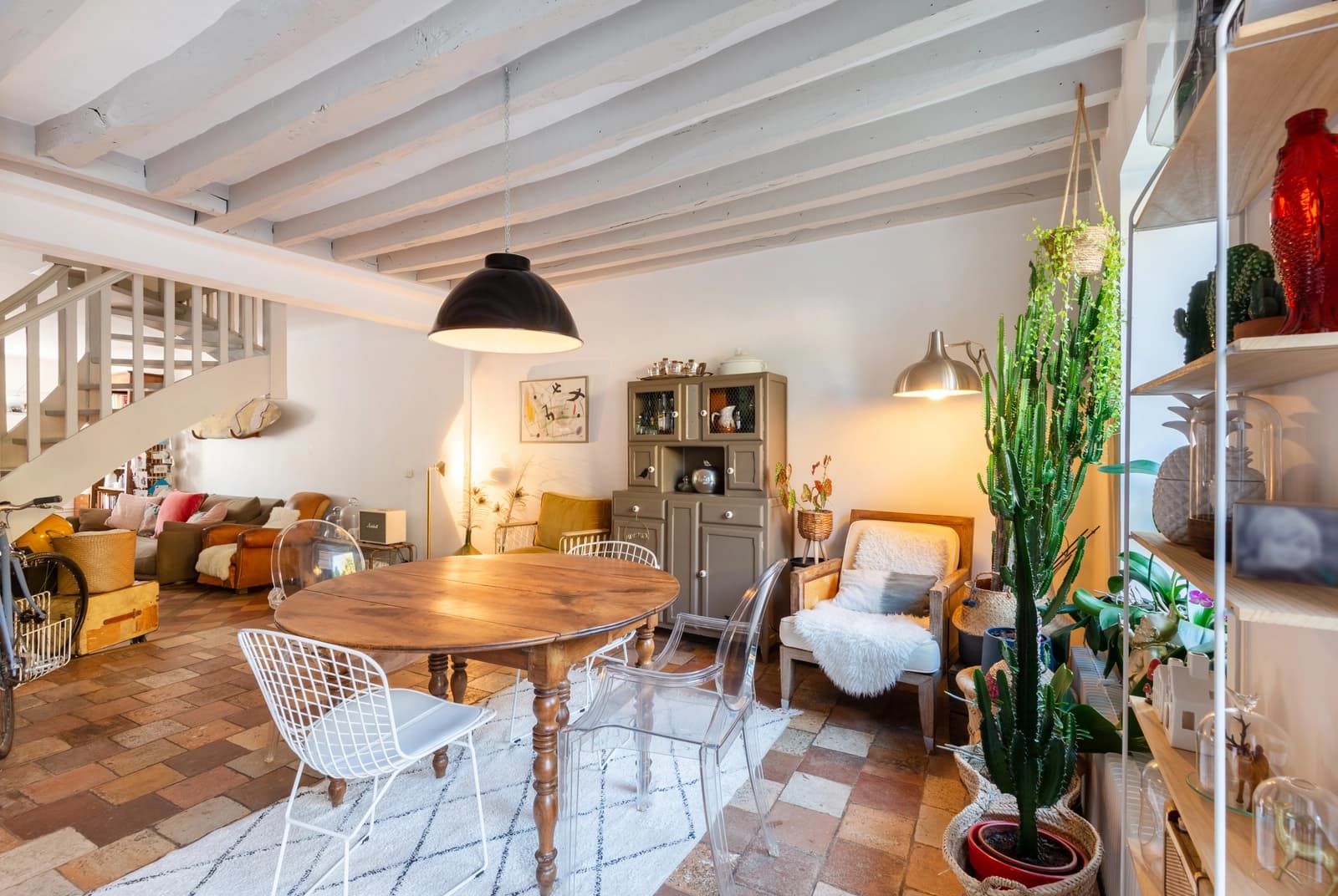 Salle de réunion dans Jolie maison de village au charme pittoresque - 1