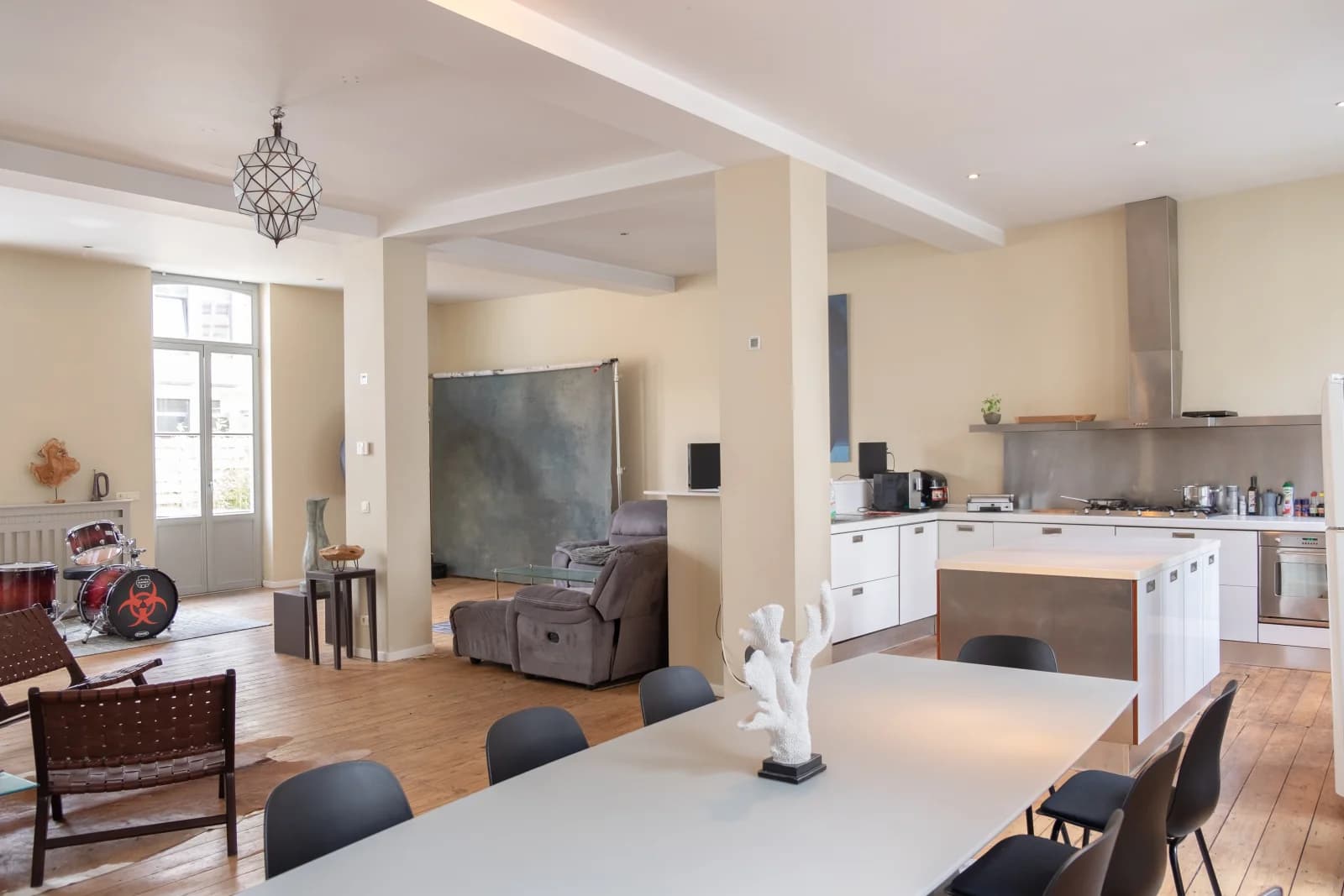 Duplex à l'ambiance loft new-yorkais, design urbain