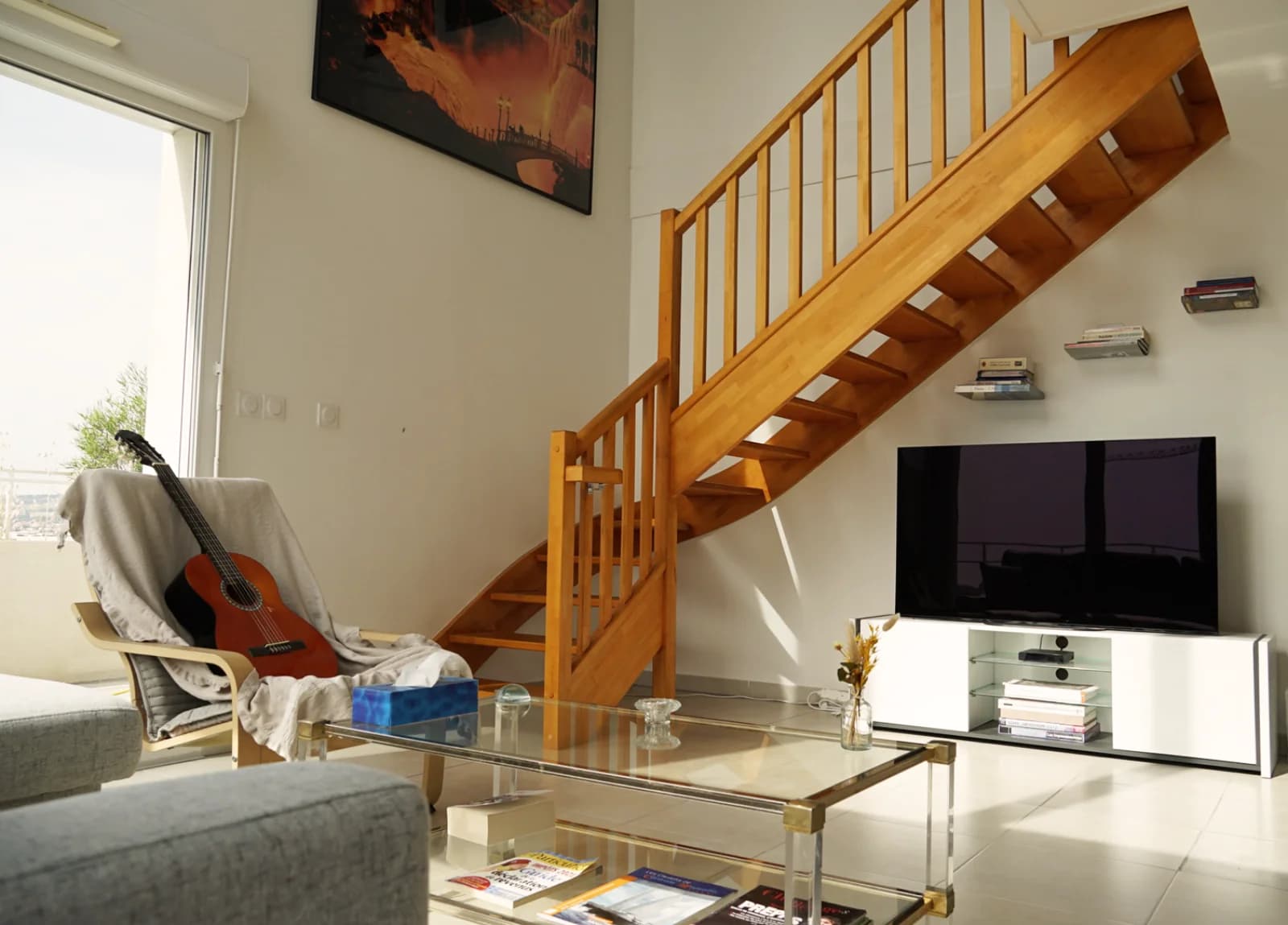 Living room in Cosy Dupleix sea view with terraces - 1
