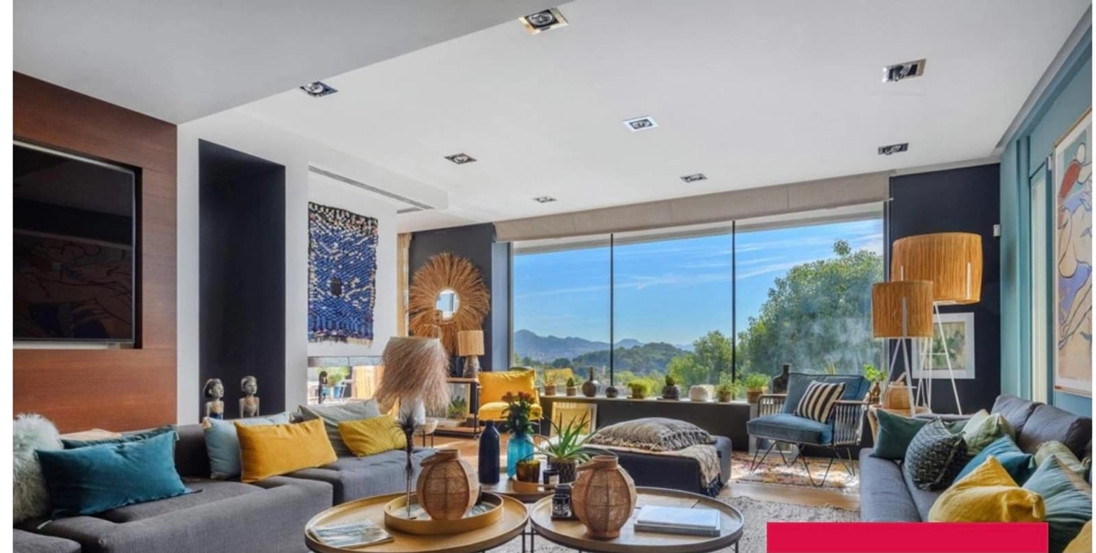 Maison d'architecte avec une vue panoramique unique