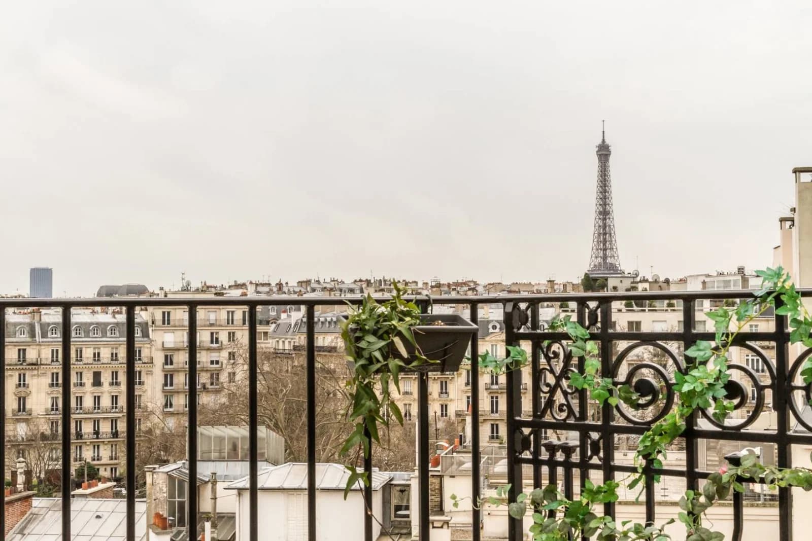 Salle de réunion dans Terrasse avec vue Arc de Triomphe et Tour Eiffel - 1