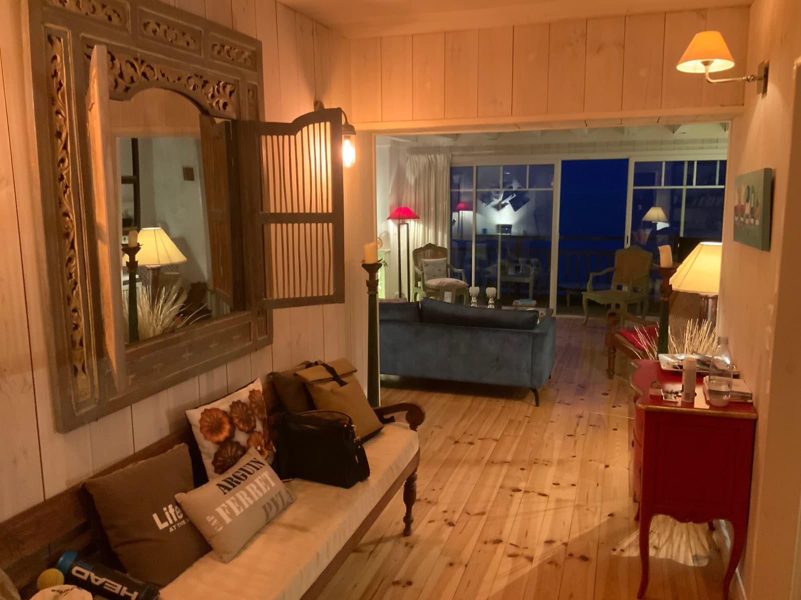 Salon dans Pyla-sur-Mer: villa avec vue imprenable sur l'océan - 1