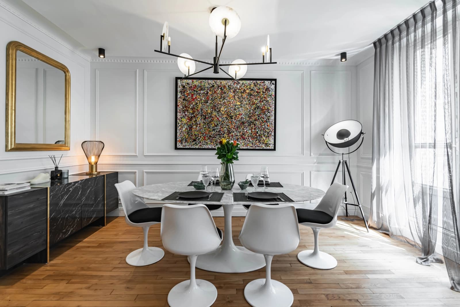 Salle de réunion dans Trocadéro: appartement cosy au chic parisien - 1