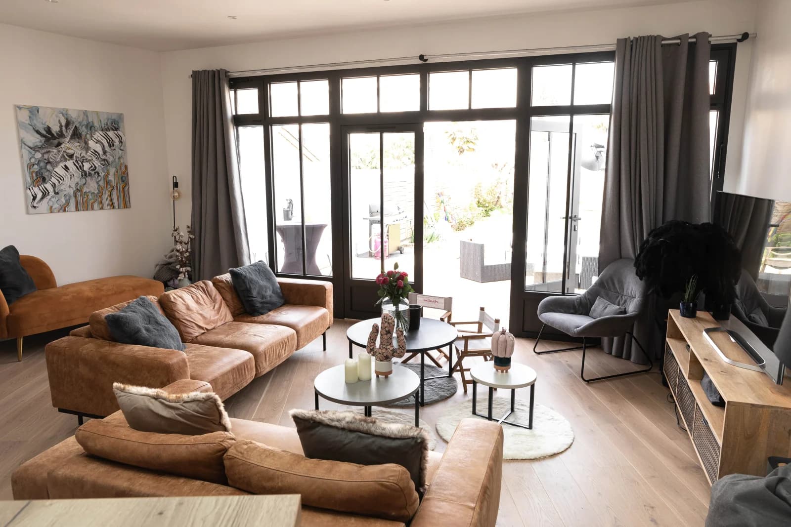 Living room in Seaside getaway - 1