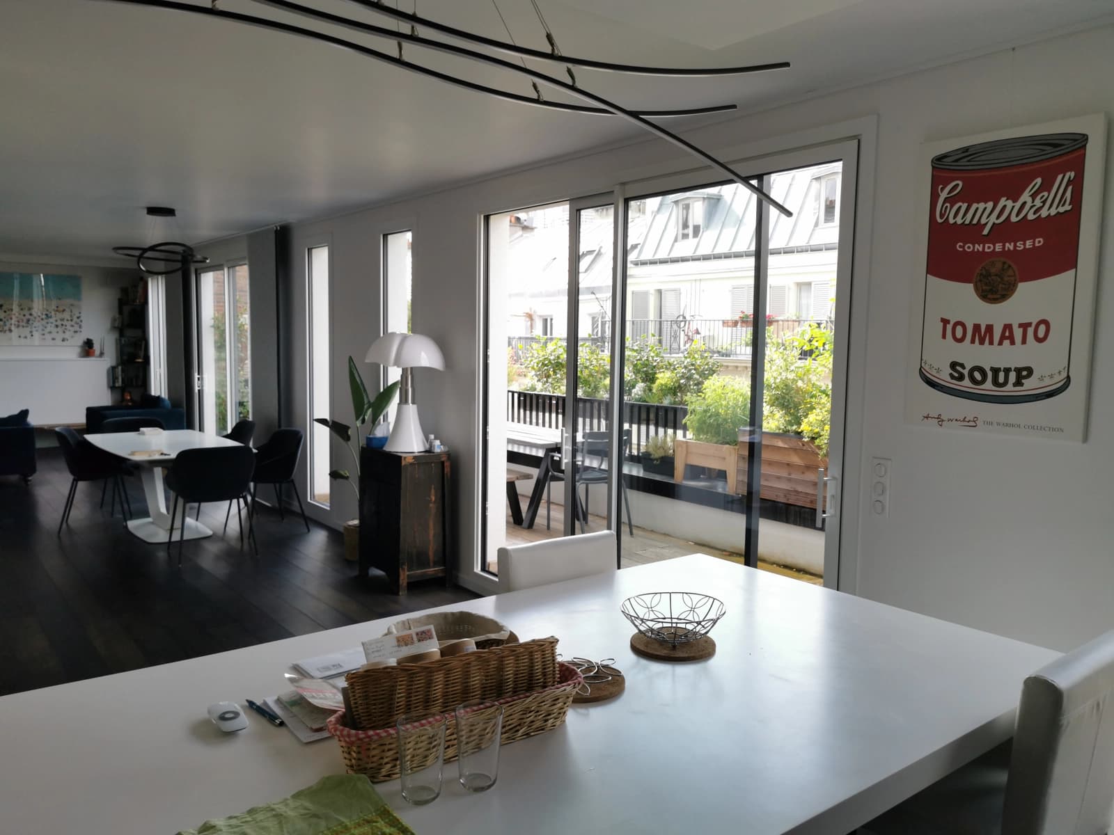 Salle de réunion dans Appartement lumineux avec sa terrasse ensoleillée - 1