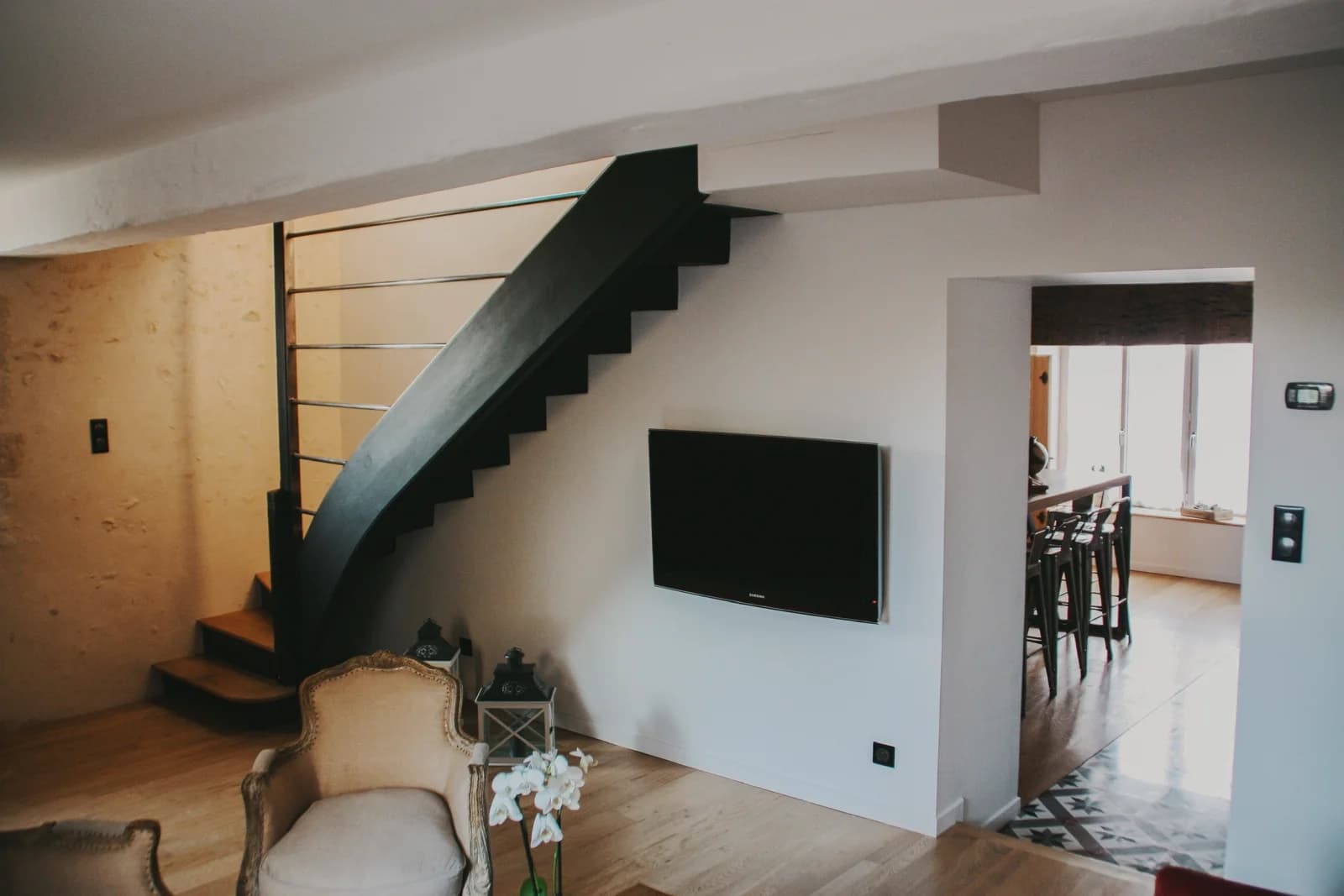Salon dans Maison chaleureuse et accueillante au coeur du Perche - 1