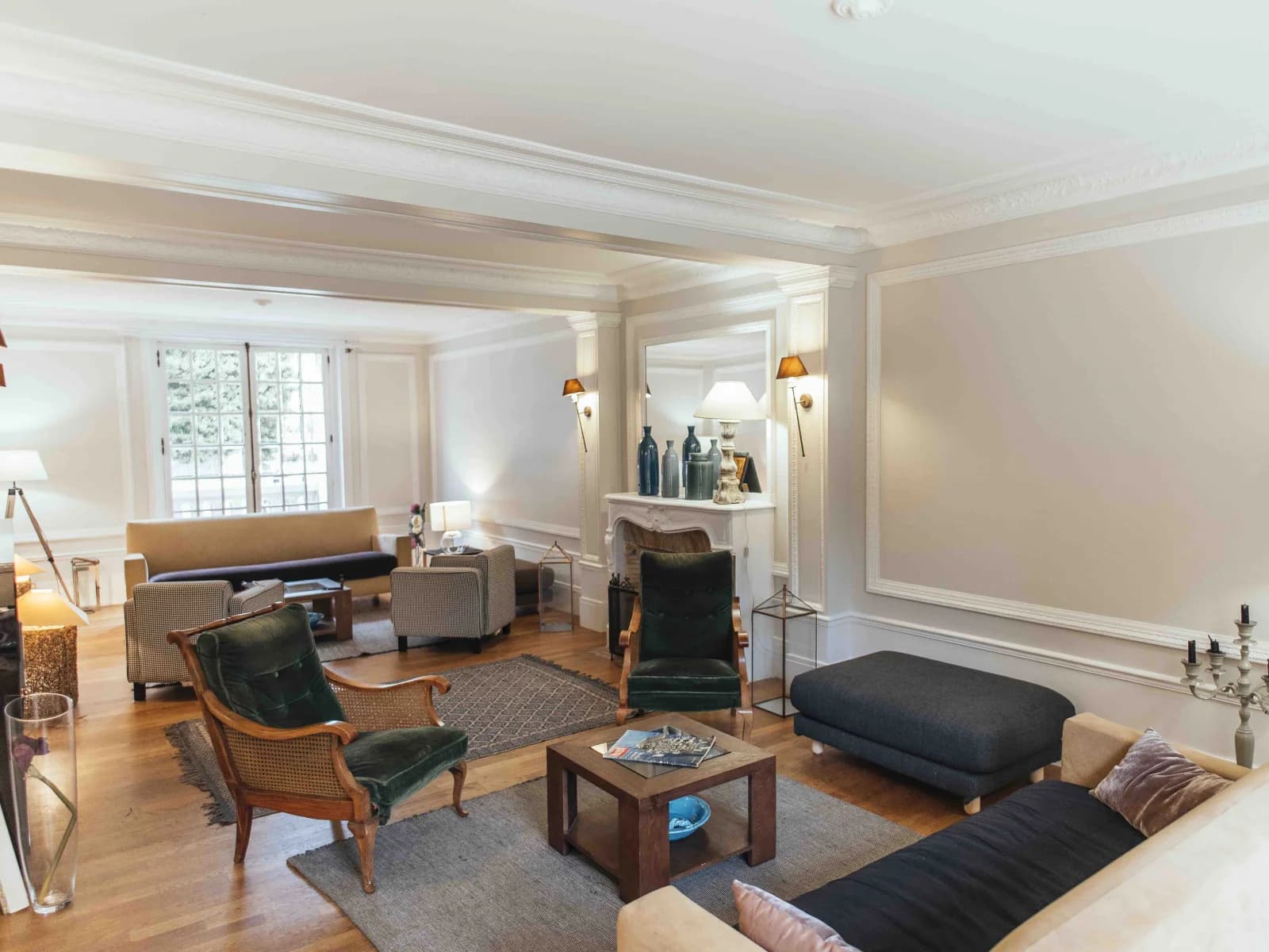 Salon dans Maison avec jardin au sud-ouest de Paris (Magenta) - 1