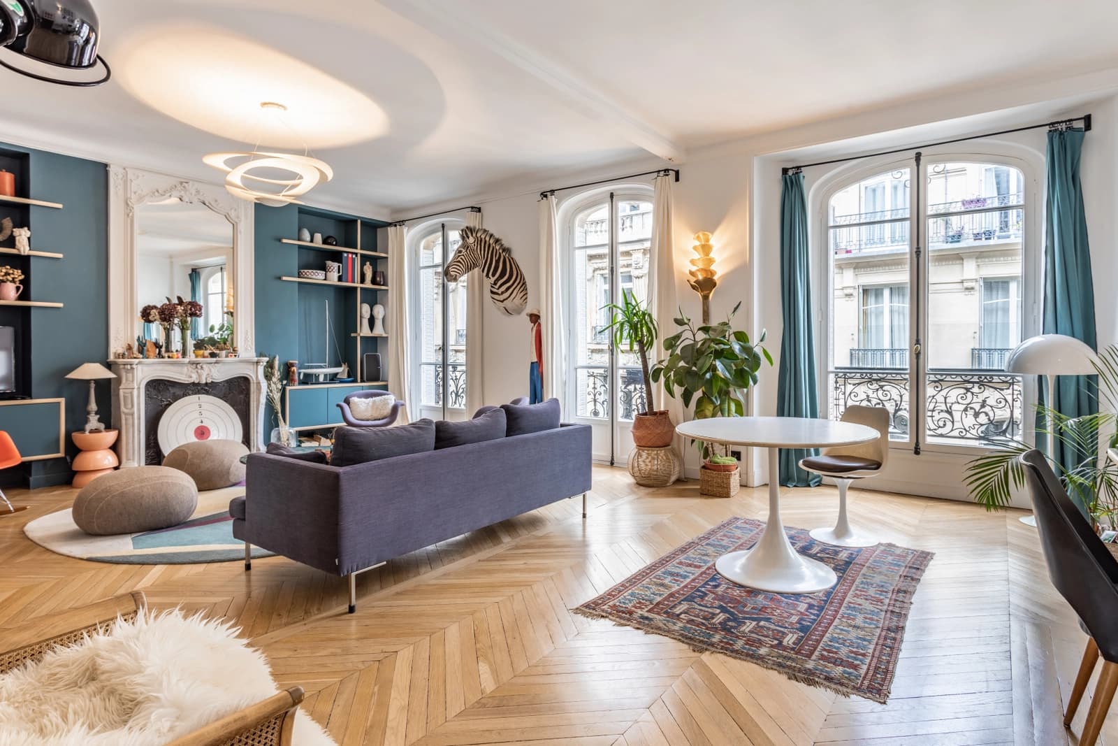 Salon dans Appartement douillet et baigné d'une douce lumière - 0