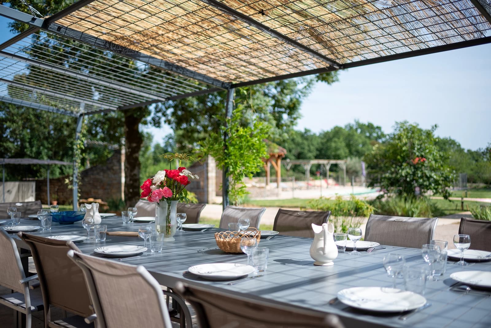 Meeting room in A totally private hamlet in the heart of nature - 1