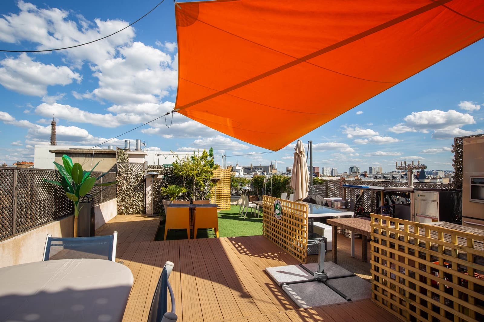 Salle de réunion dans Le Rooftop du 16ème: panorama exceptionnel sur Paris - 1