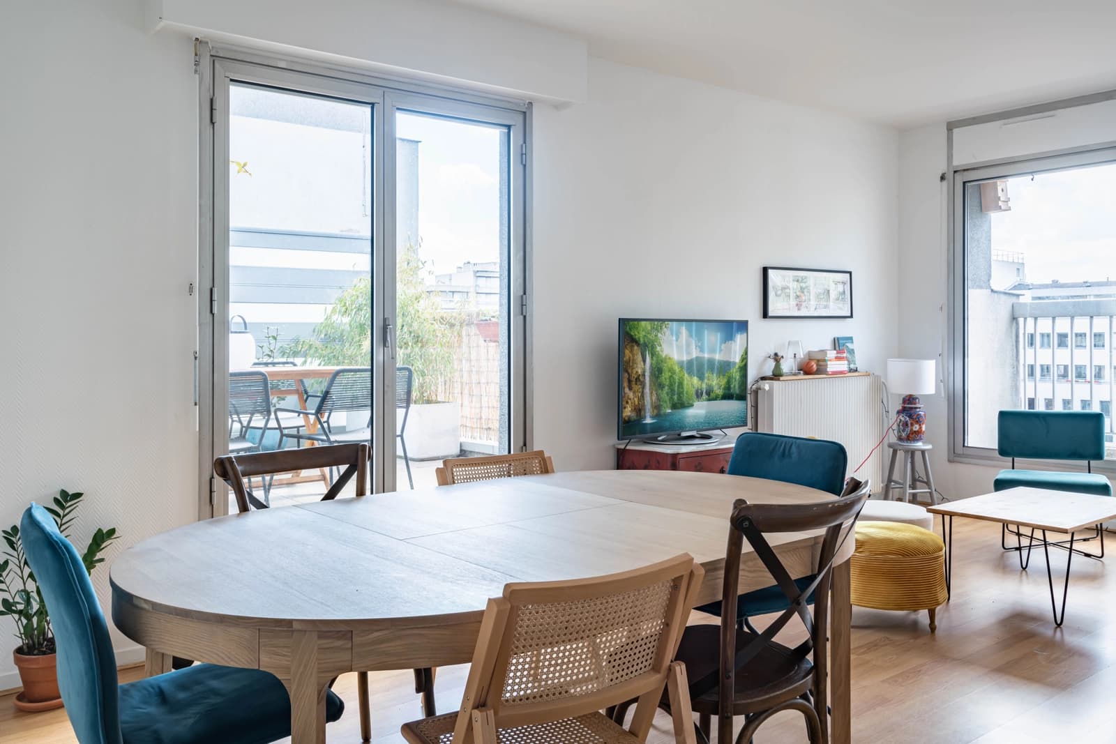 Meeting room in Apartment and large terrace on the Canal - 0