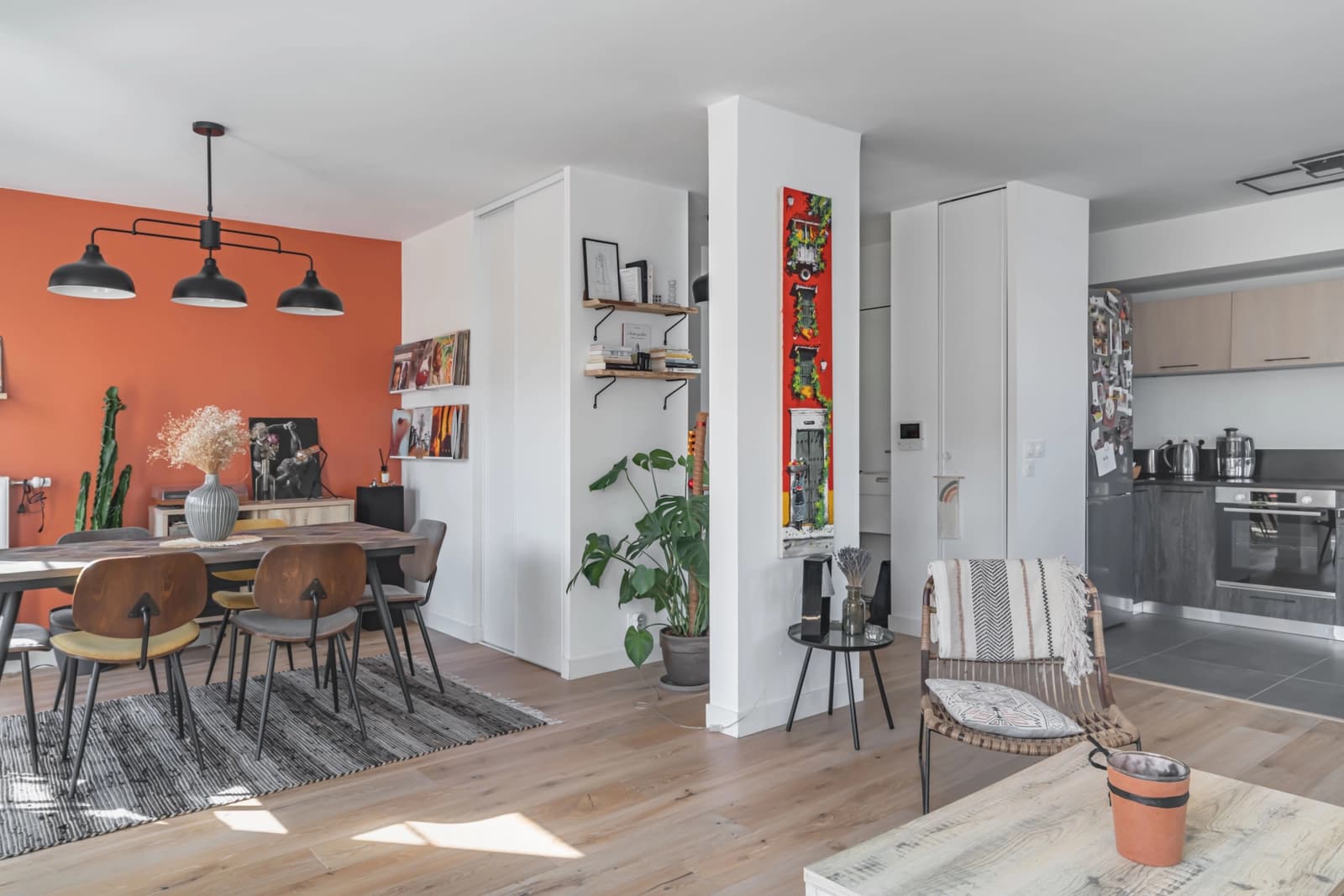 Salle de réunion dans Appartement spacieux et clair avec une grande terrasse - 1