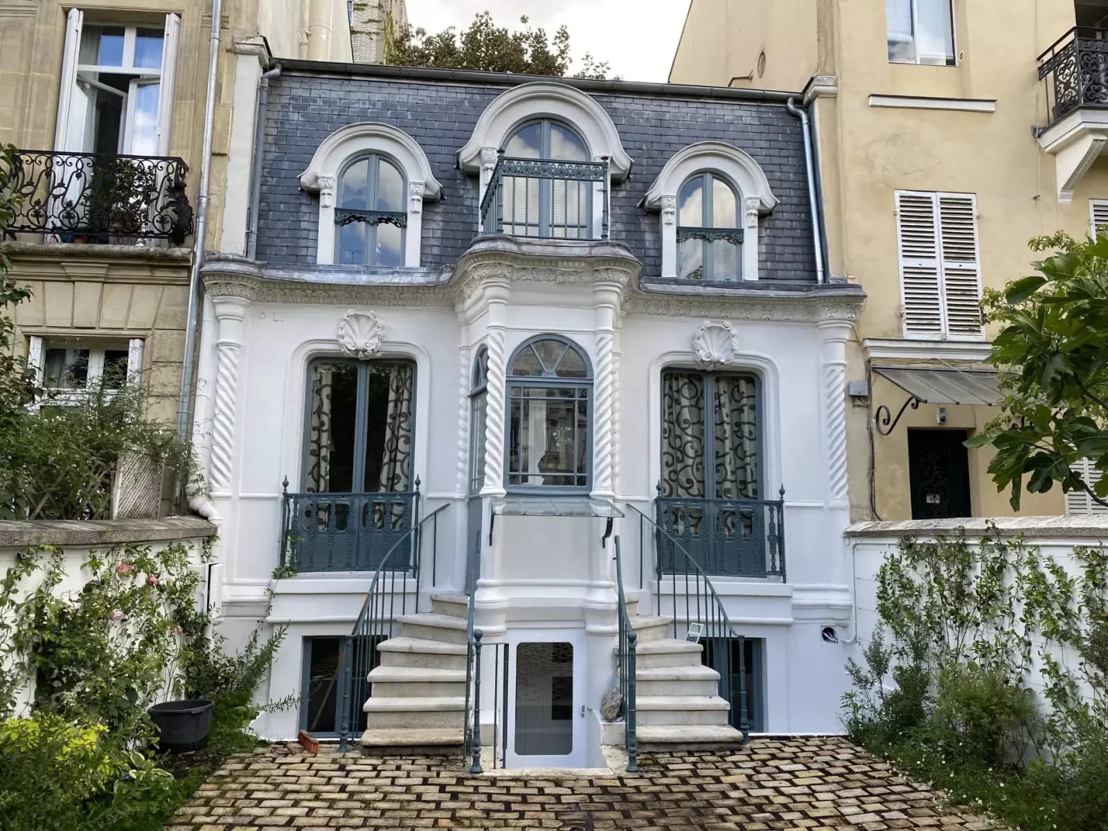 Maison fin XIXe rénovée avec goût