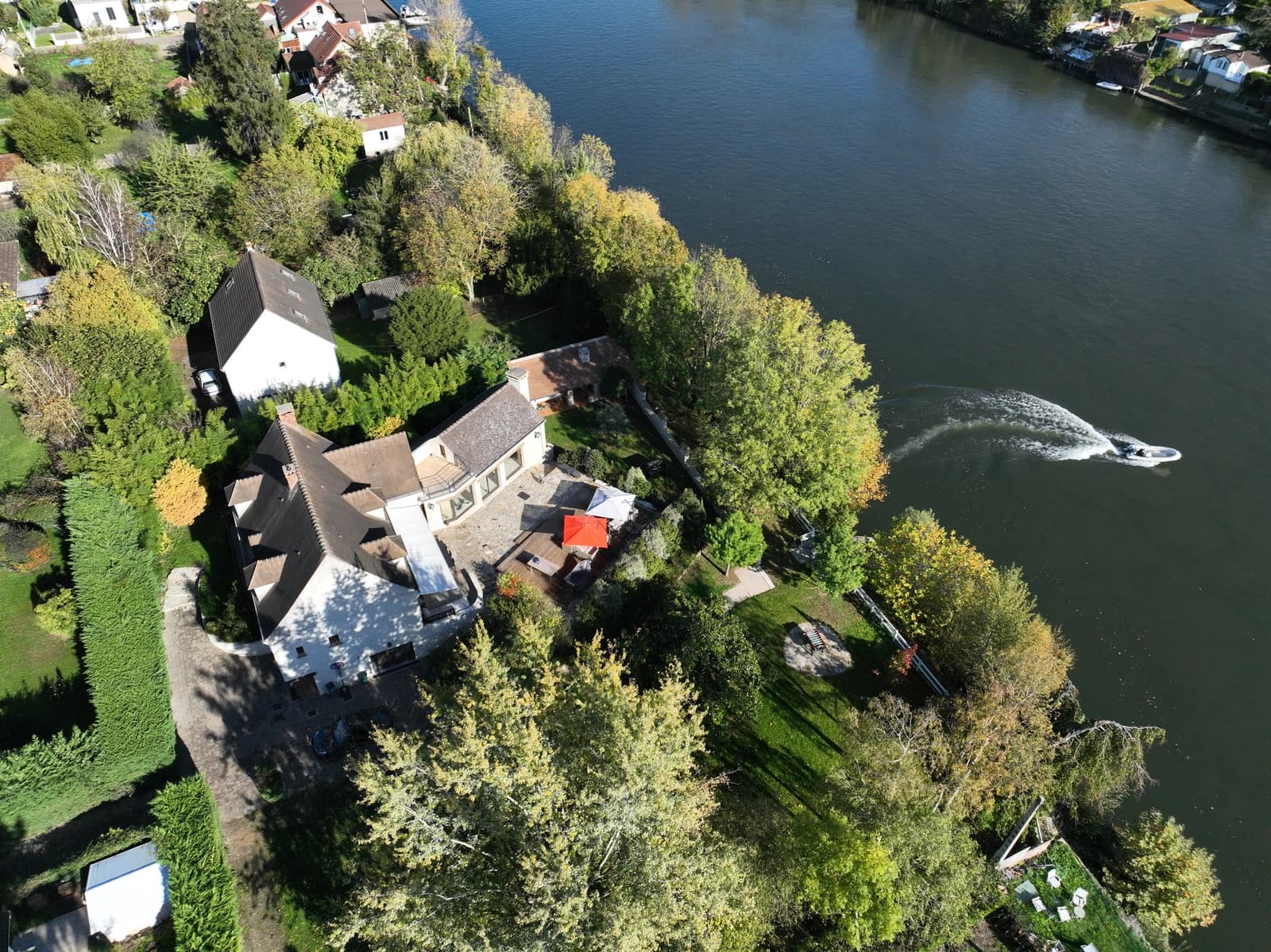 Salle de réunion dans Élégante villa sur les rives pittoresques de la Seine - 1