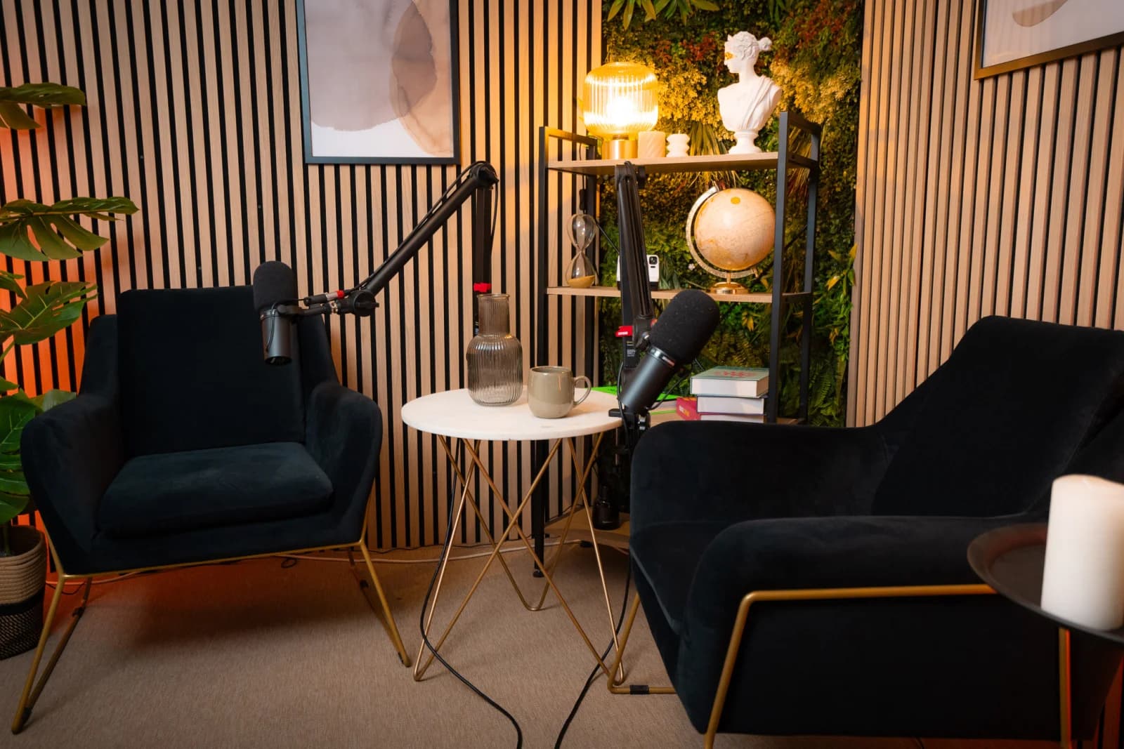 Espace Studio de podcast équipé - 1