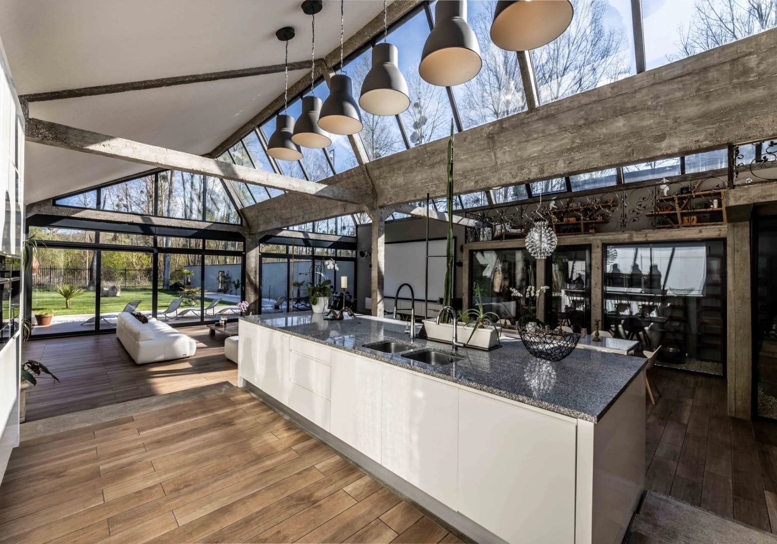 Kitchen in Loft residence - 1