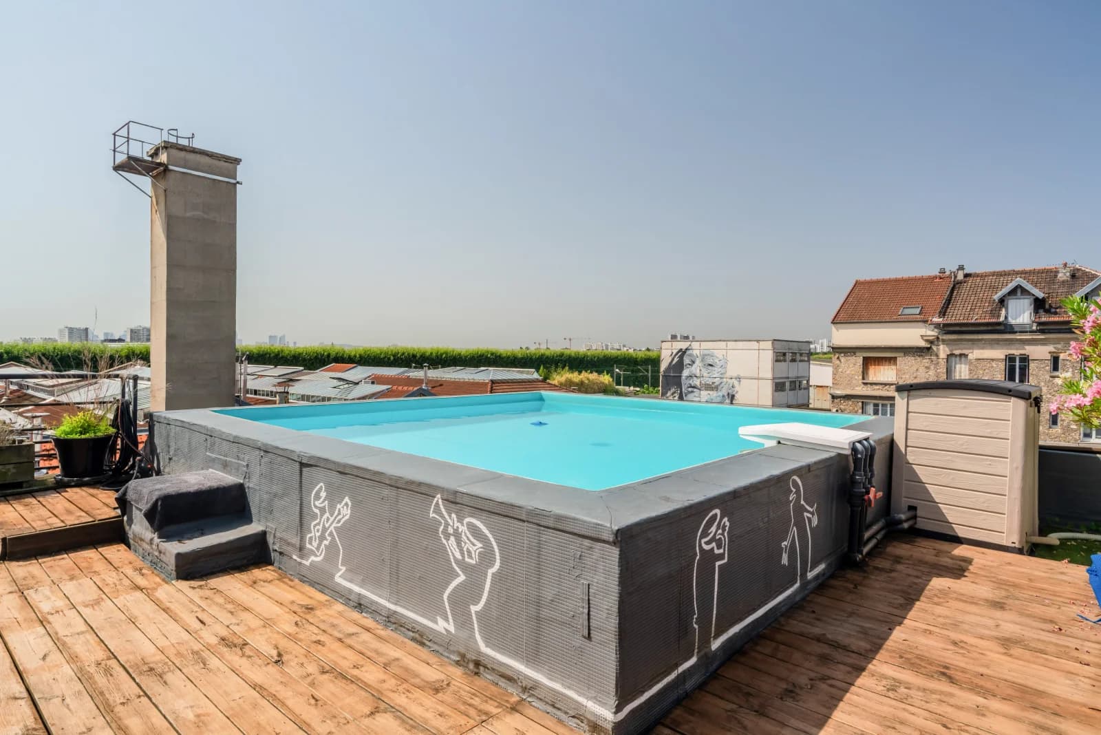 Espace Loft spacieux, terrasse et piscine - 4