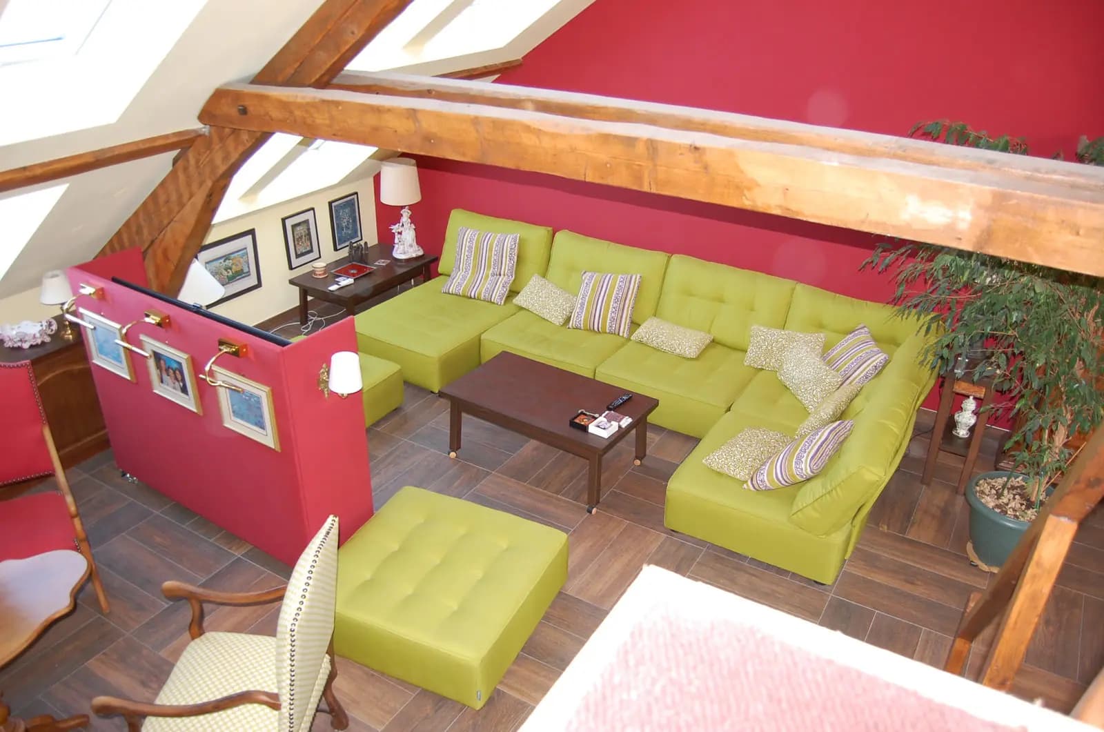 Salon dans Un loft agréable et lumineux vous attend à Belfort - 1