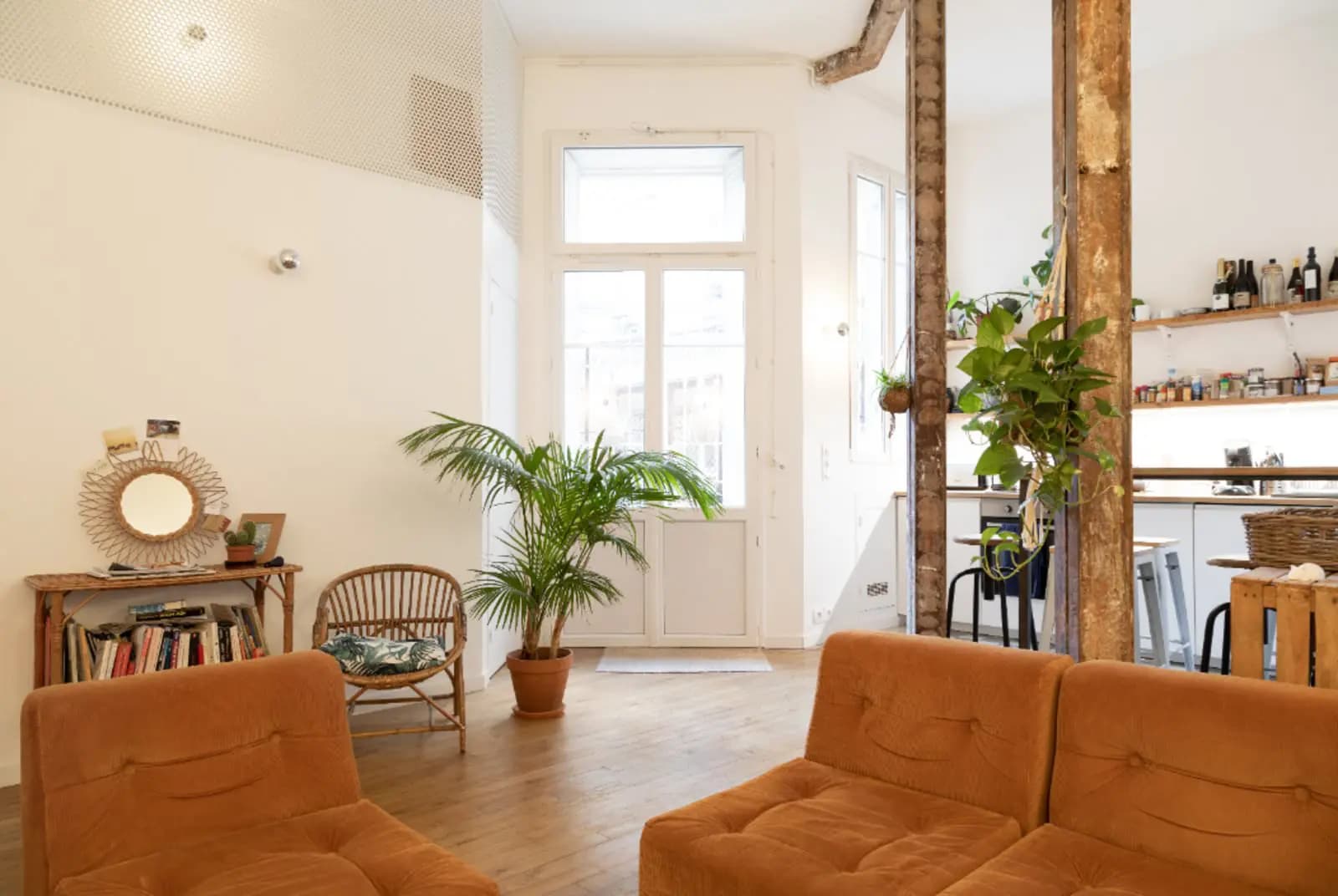 Living room in Le loft du canal - 1
