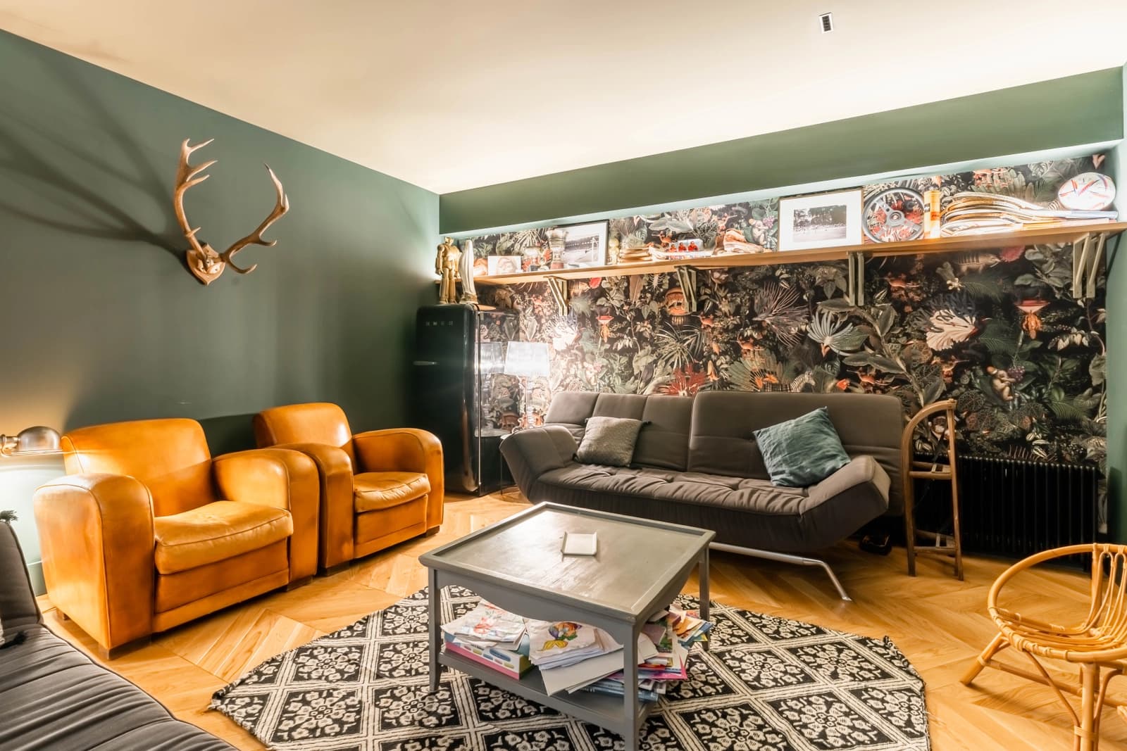 Living room in Shed house in town center - 1