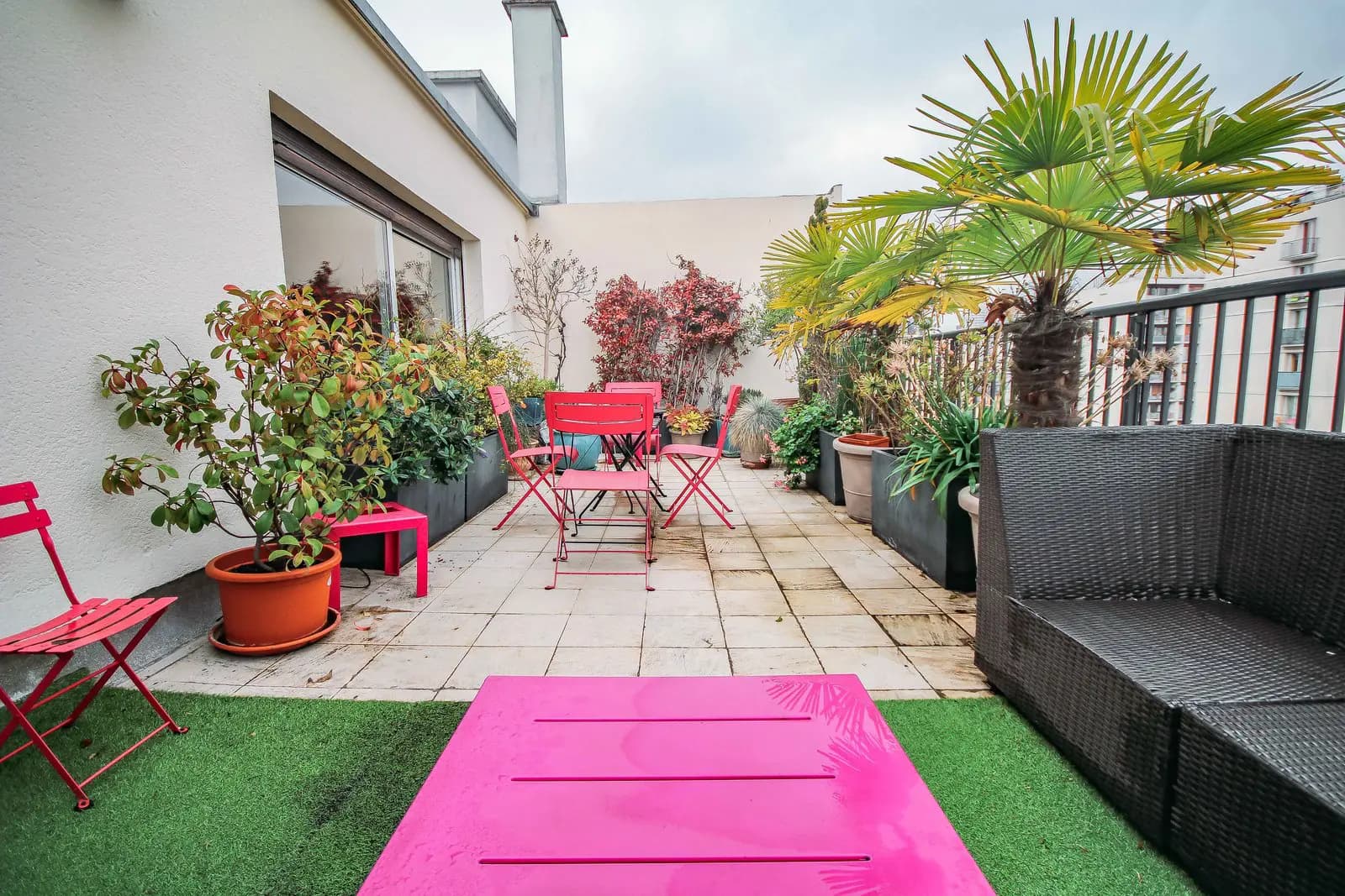 Salle de réunion dans L'Appartement Convention et sa belle terrasse privée - 1