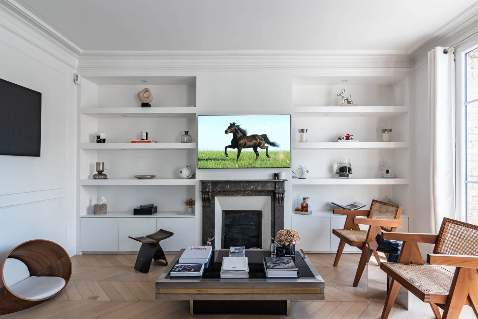 Living room in Magnificent apartment in an atypical street - 1
