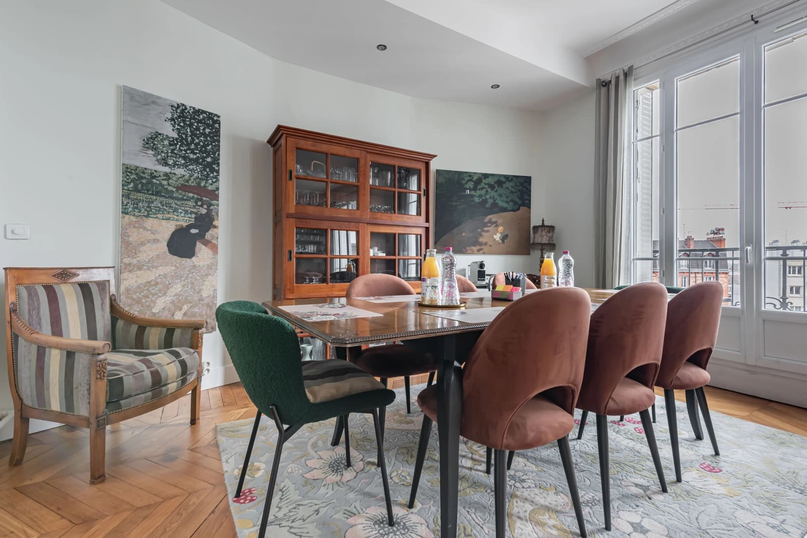 Salle de réunion dans Appartement haussmannien à Enghien les Bains - 0