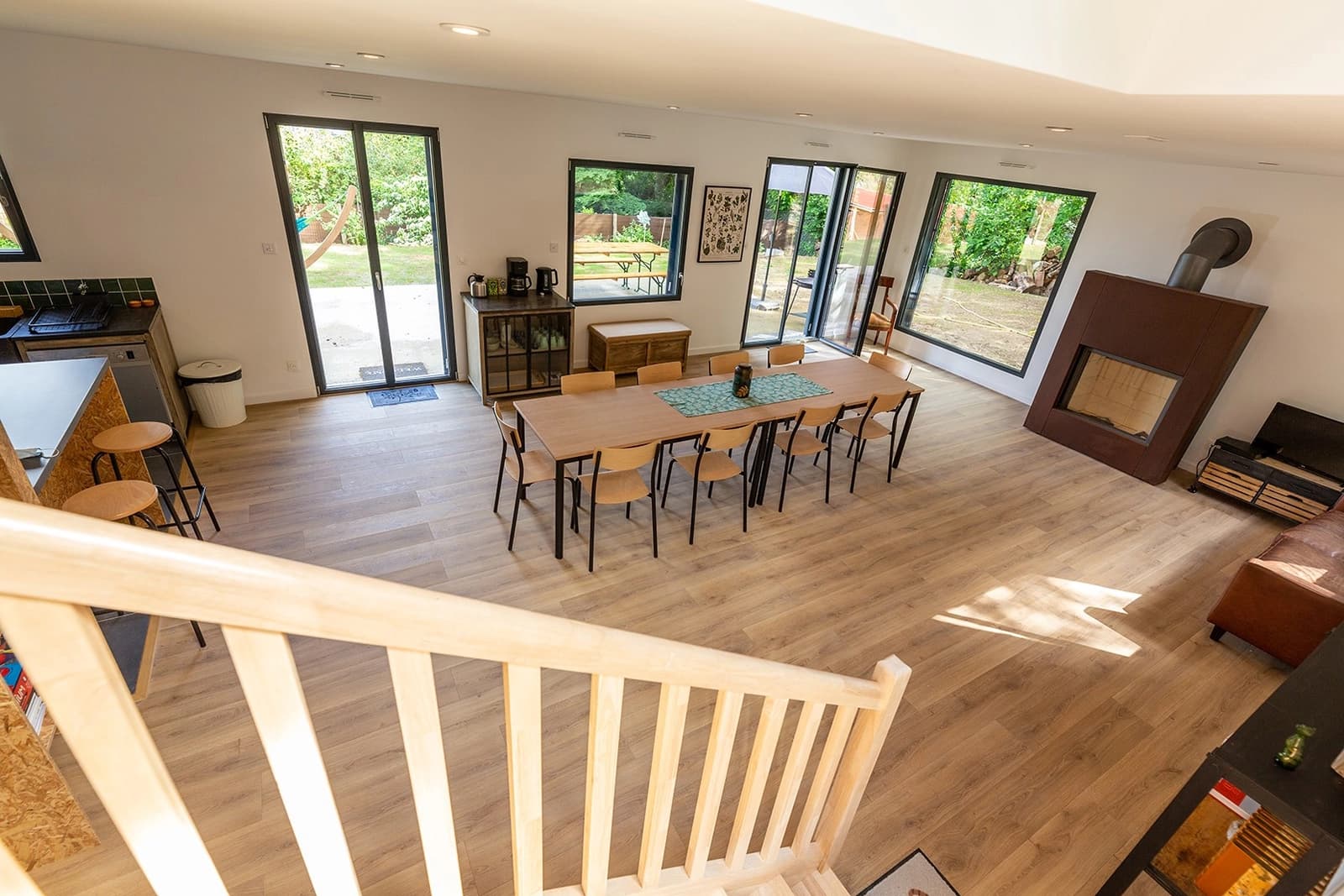 Salle de réunion dans À la Canopée: un refuge verdoyant et apaisant - 1
