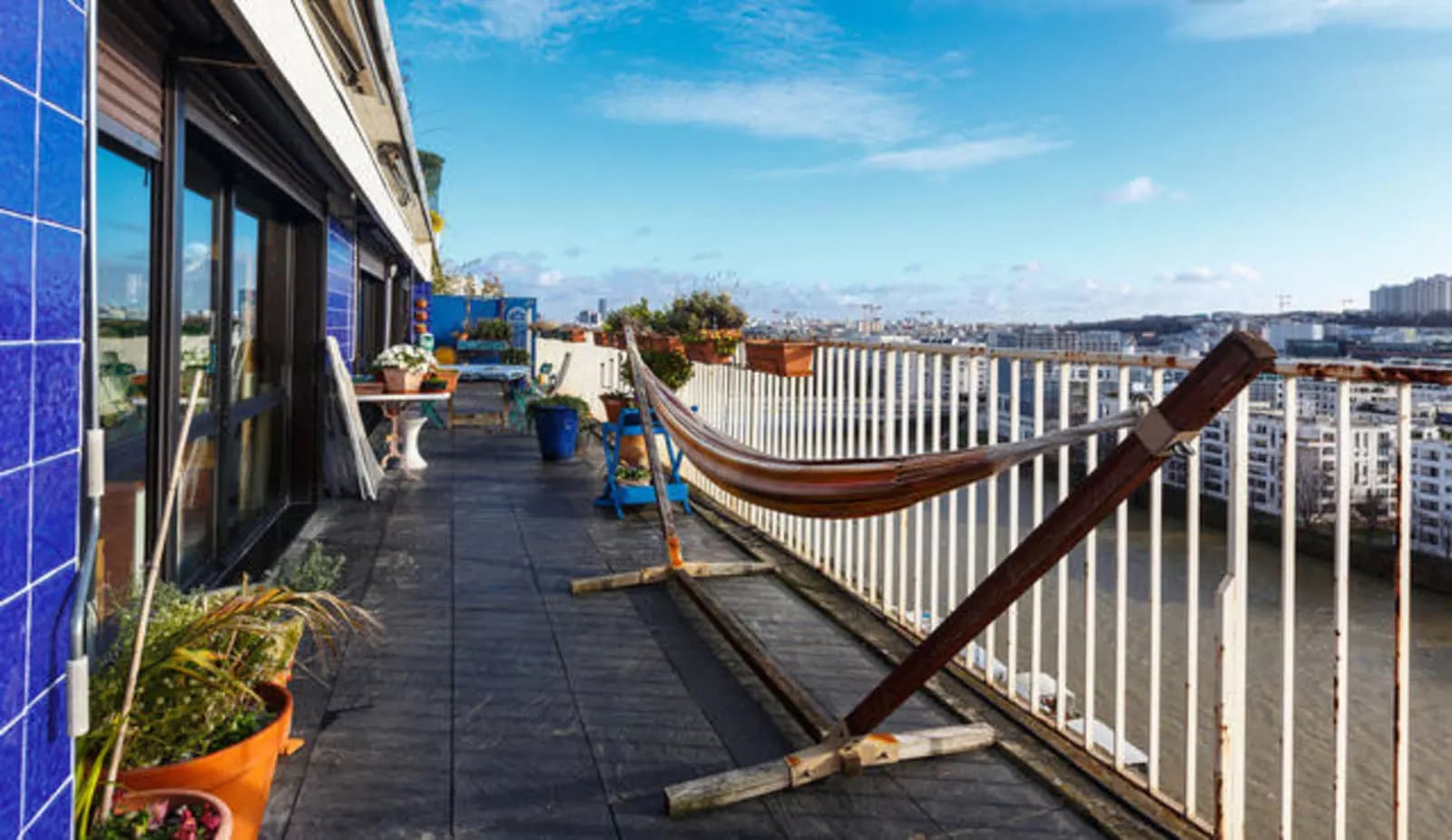 Salle de réunion dans Rooftop 360° de Nicolas: vue Seine et Boulogne - 0