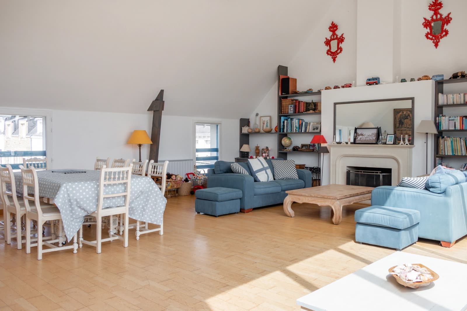 Loft de 80m² avec une verrière baignée de lumière