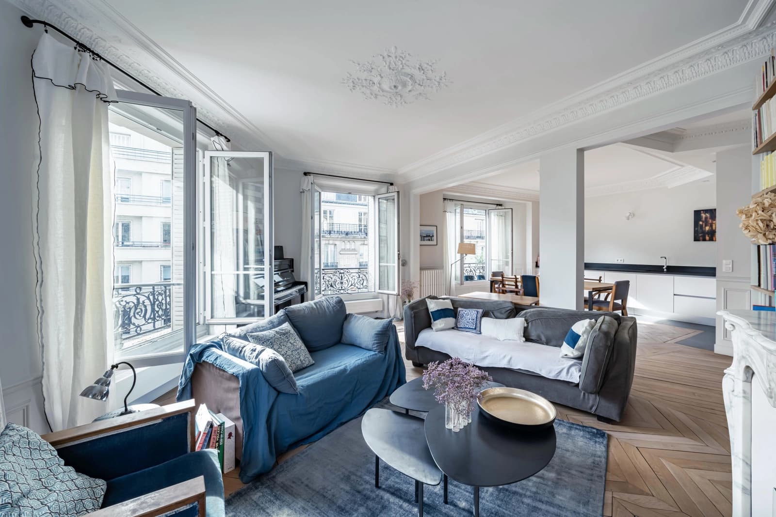 Espace Appartement haussmannien très clair et fonctionnel - 1