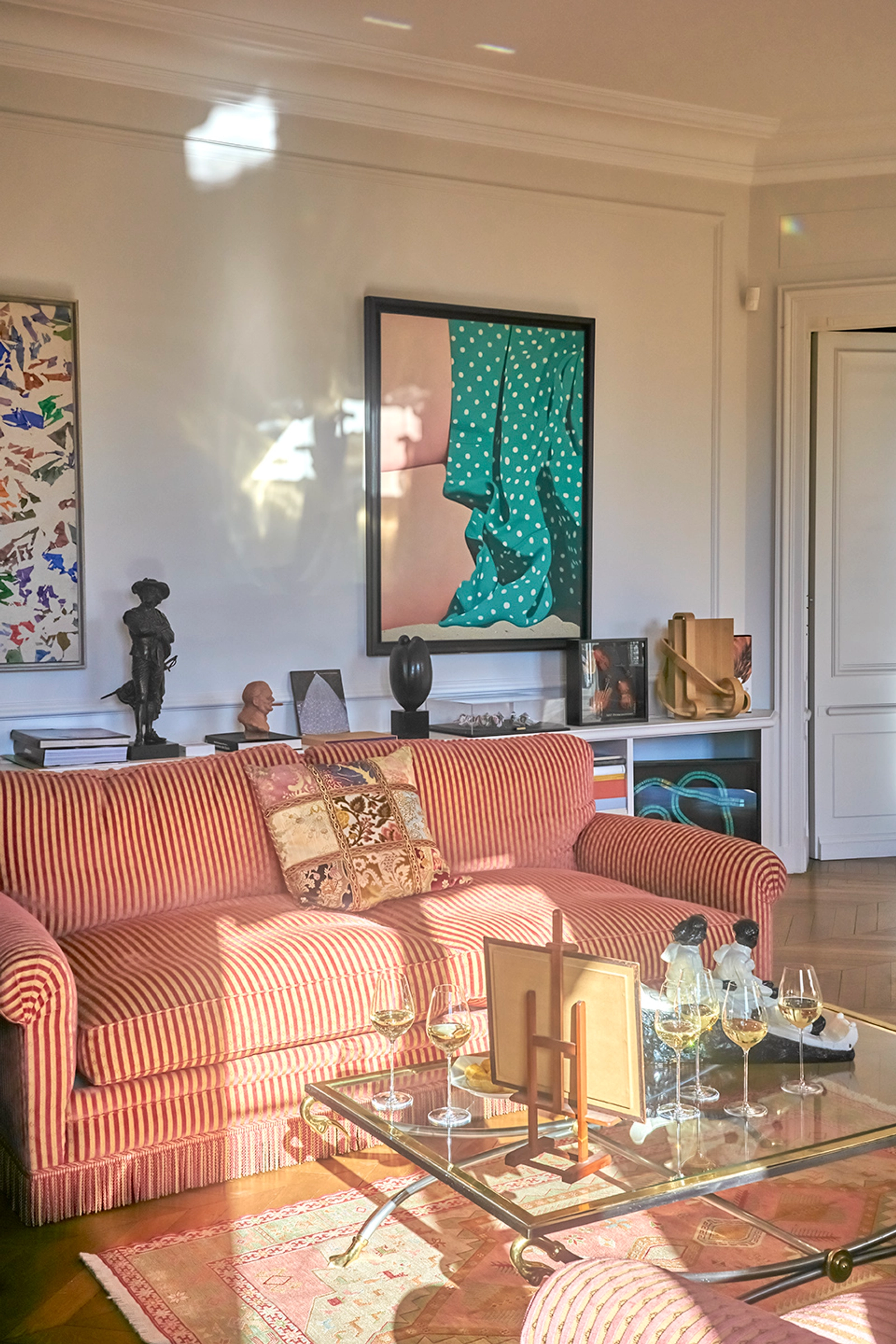 Espace Magnifique appartement haussmannien vue Tour Eiffel - 4