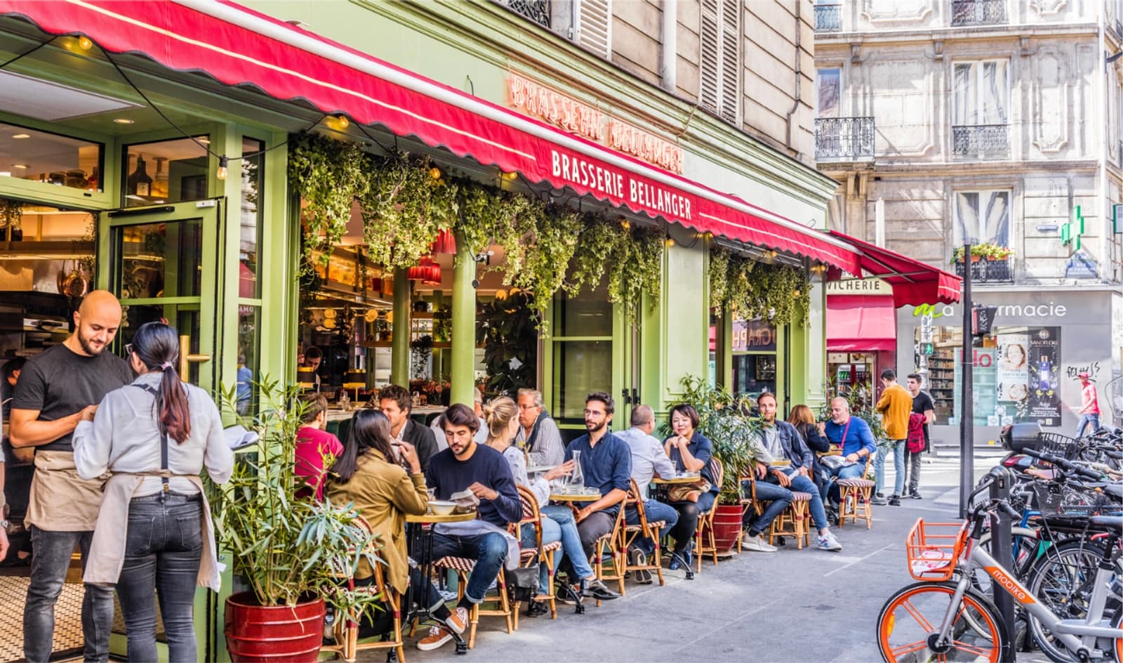 Space Brasserie Bellanger: an exquisitely retro decor - Parisian cafe atmosphere - 3