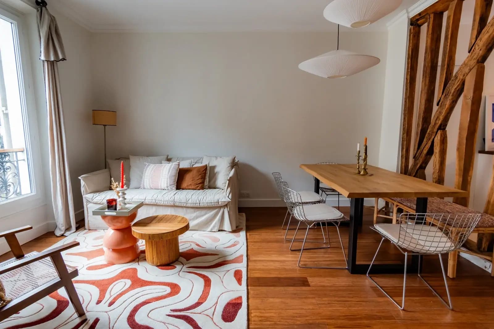 Space Bright apartment with exposed beams, at the foot of Montmartre - 3