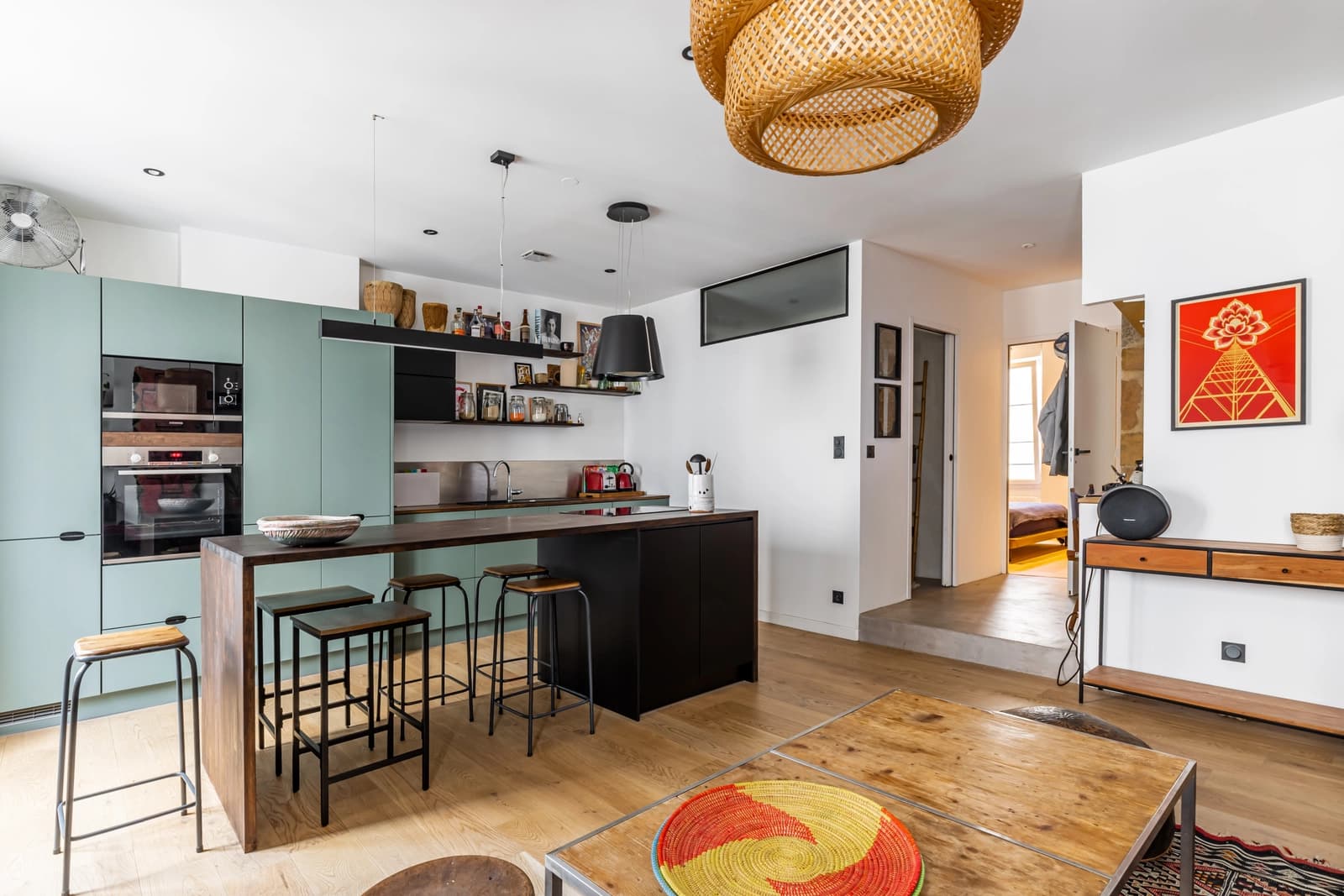 Kitchen in Cosy apartment near Jean Macé - 0
