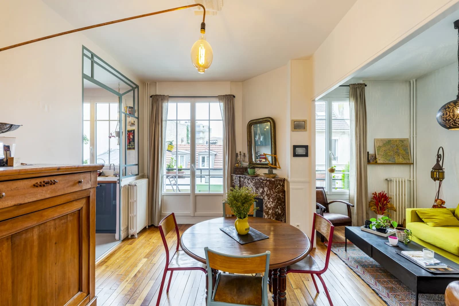 Meeting room in Vincennes, sublime apartment with glass roof - 1