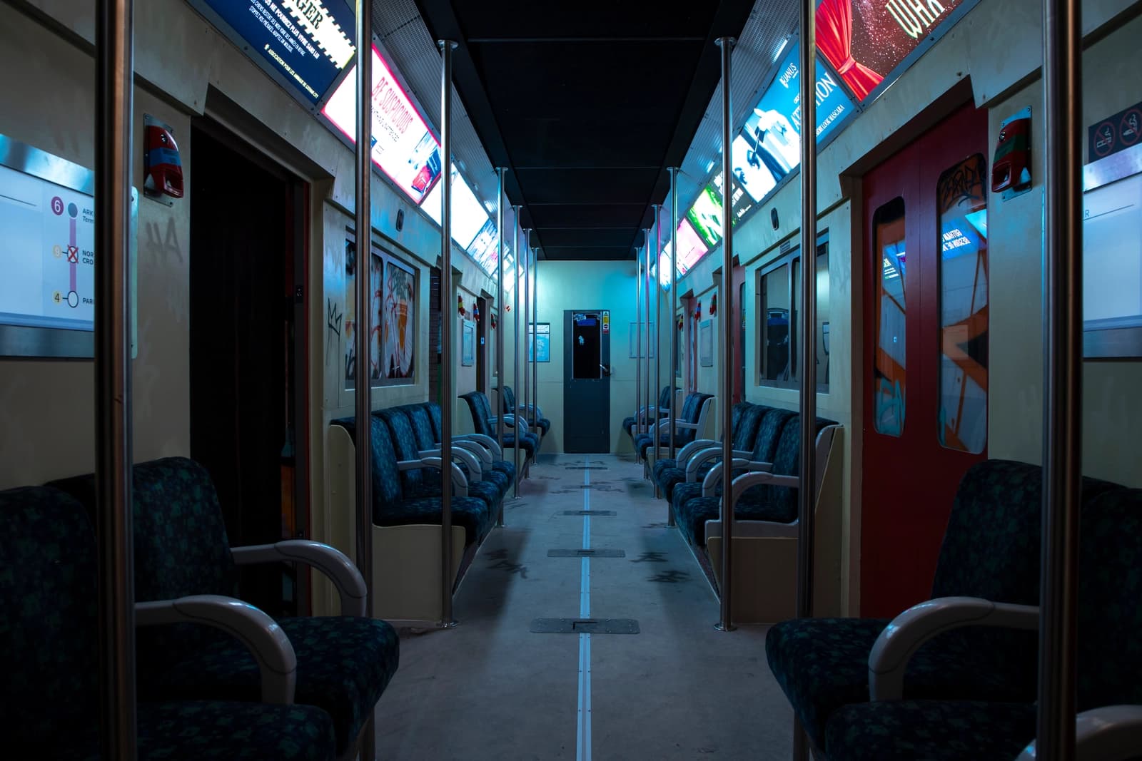 Space Metro – Cinematic Underground Set - 0