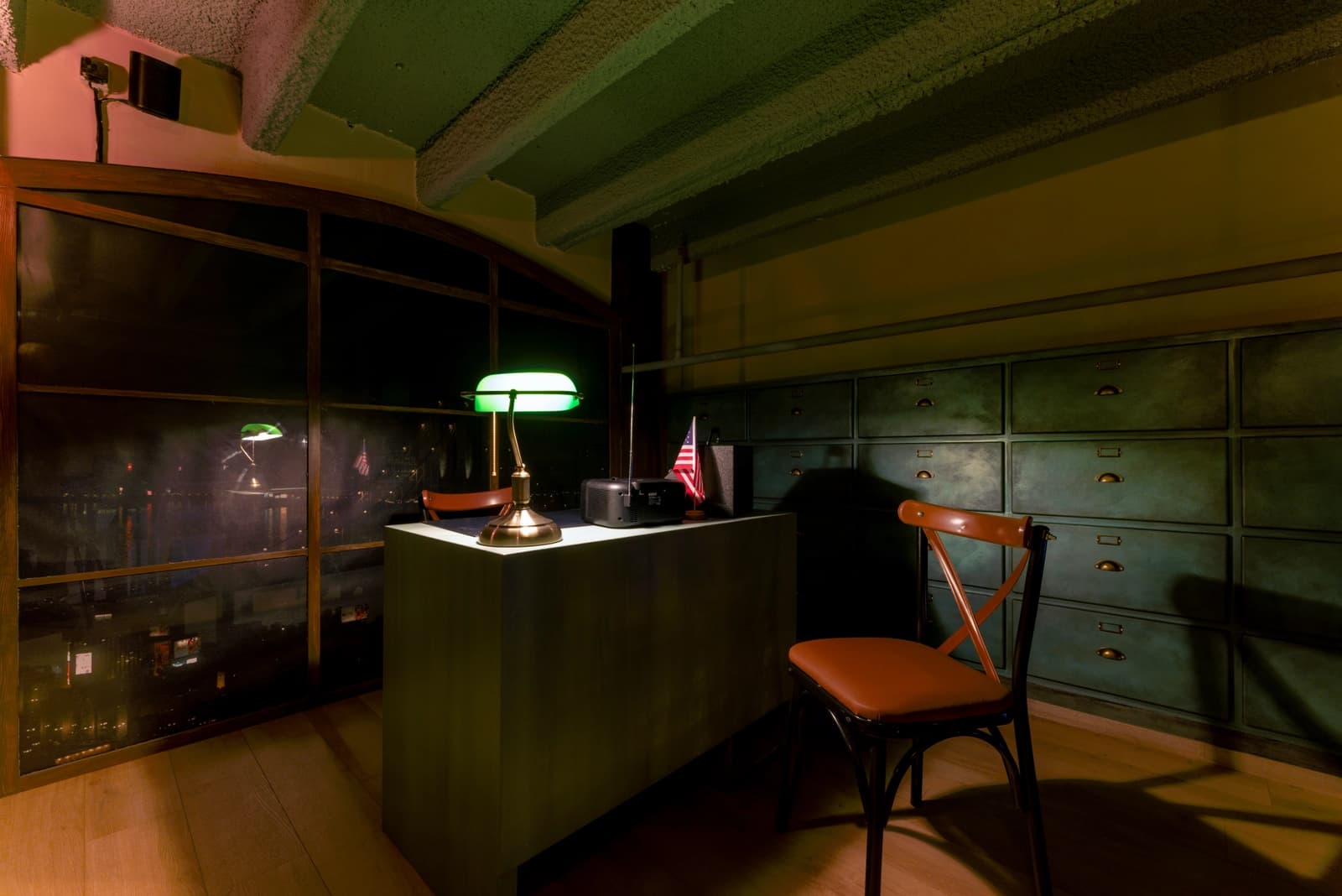 Space American Police Station in La Villette - 0